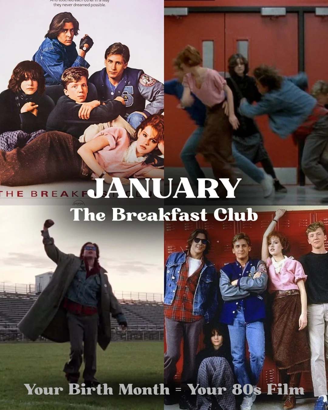 Your Birth Month = Your 80s Film! Which film did you get? 👀

Are you a fan of all things vintage? Then don&rsquo;t miss out on Time Travelers Vintage Expo in your city next year! 👇

🌞 1/24 - Phoenix, AZ&nbsp;
⏳ 3/14 - Dallas, TX
✨ 3/28 - Rogers, A