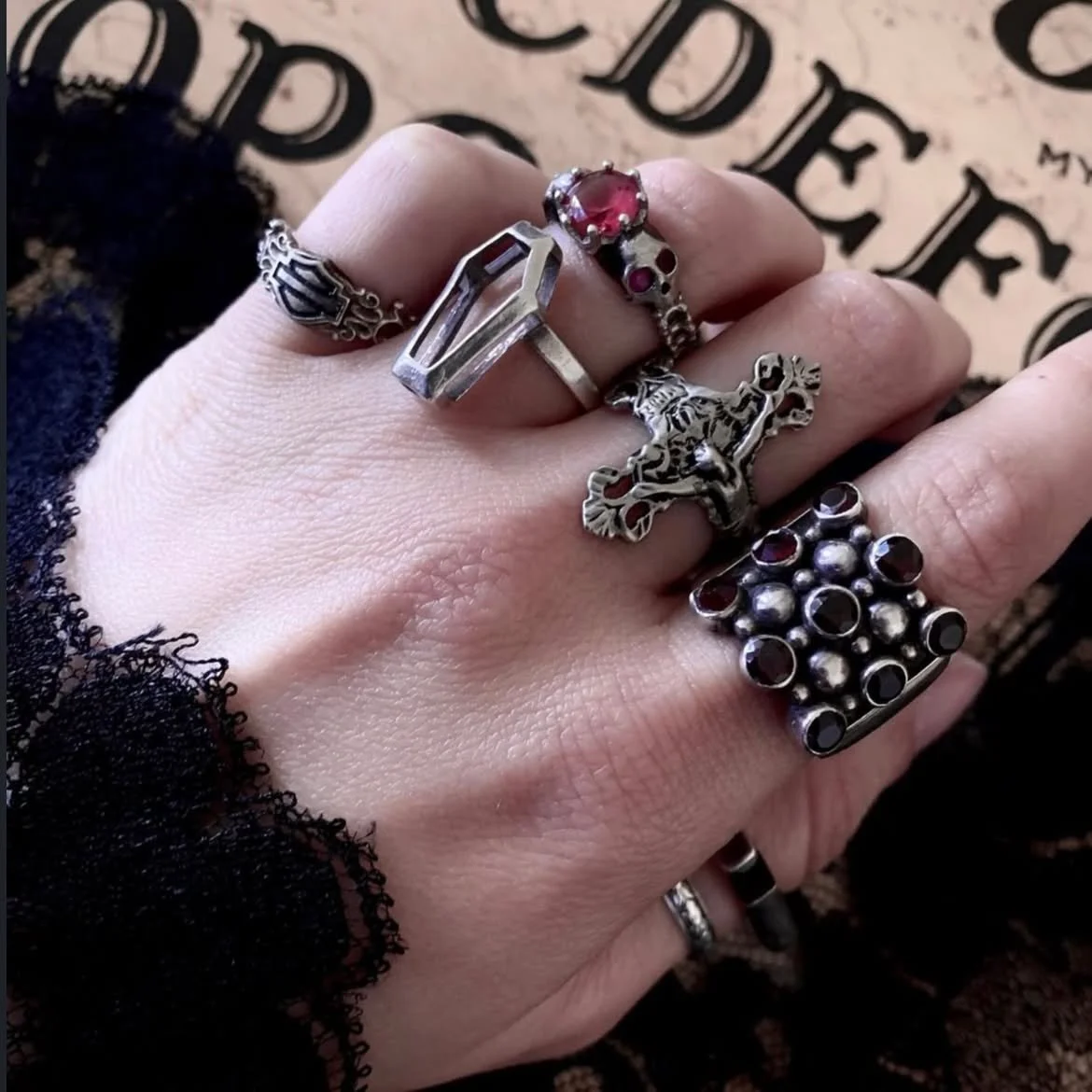 PHOENIX! We can't wait for you to see the handmade creations by @eternalnoirjewelry THIS SATURDAY, January 24th, at our Phoenix show! If you're a fan of sterling silver or the gothic wild west, then you won't want to miss them 🌵🦇

🗓️ Saturday 1/24