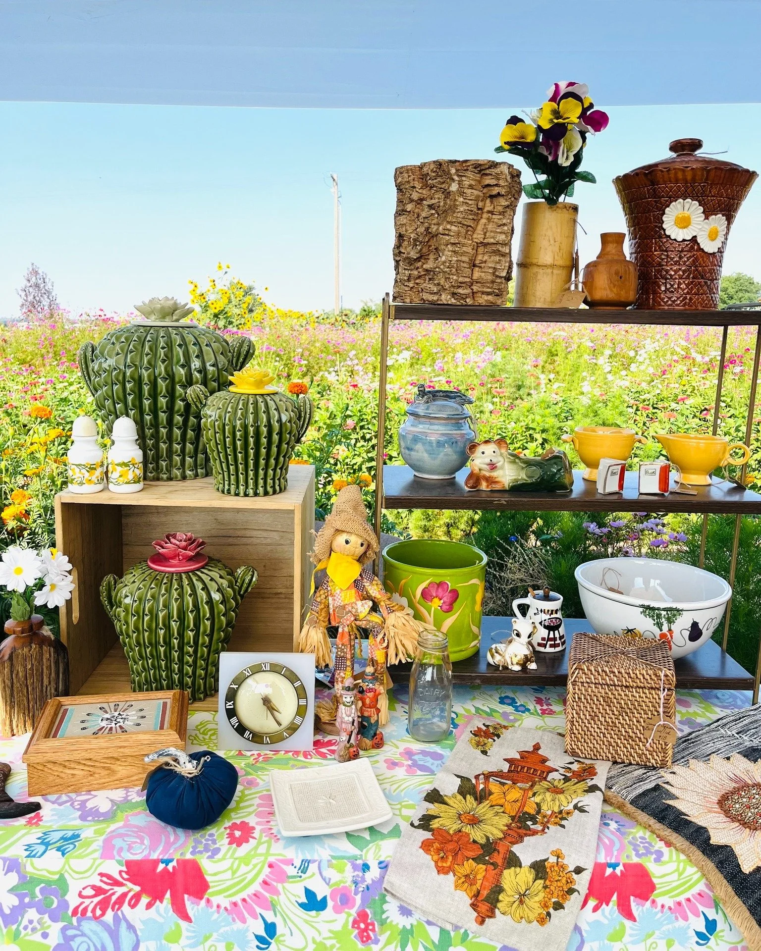 @vintagereimaginedfl will be setting up with us THIS SATURDAY, March 28th in Rogers, AR, and we can't wait! Vintage Re-Imagined sells vintage/mid-century decor, housewares and working film cameras; here's a sneak peak at some things you may find at t