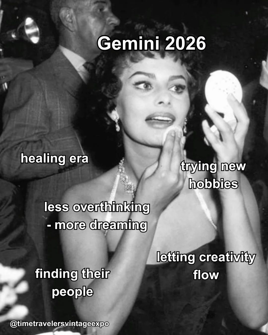 How the Zodiac Signs are doing this year ✨ What&rsquo;s your sign? 👀

If you&rsquo;re a fan of shopping vintage, then don&rsquo;t miss out on Time Travelers Vintage Expo in your city this year! 👉

UPCOMING DATES:
🧳 5/9 - Huntsville, AL
🔮 5/23 - W
