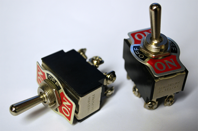 Standard Toggle Switch (on-off) — ICA Manufacturing