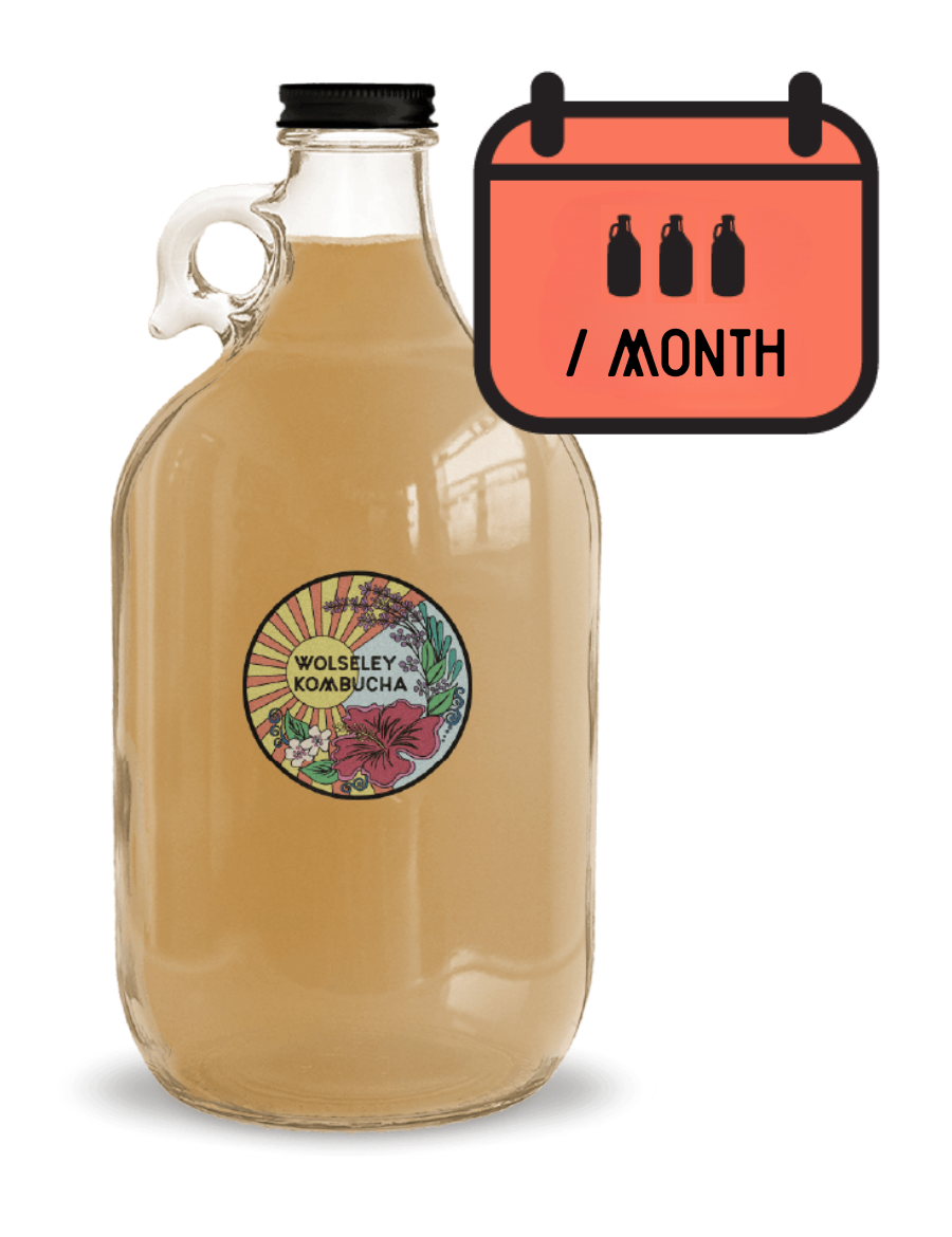 Pick up WK Booch Crew Subscription - 3 X 1.89L growlers every month