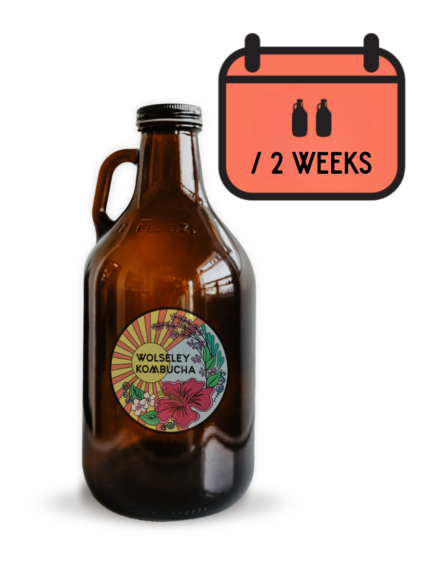 Pick up WK Booch Crew Subscription - 2 X 946mL bottles every 2 weeks