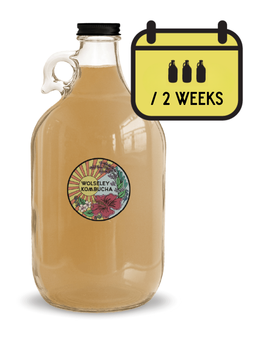 Delivery WK Booch Crew Subscription - 3 X 1.89L growlers every  2 weeks