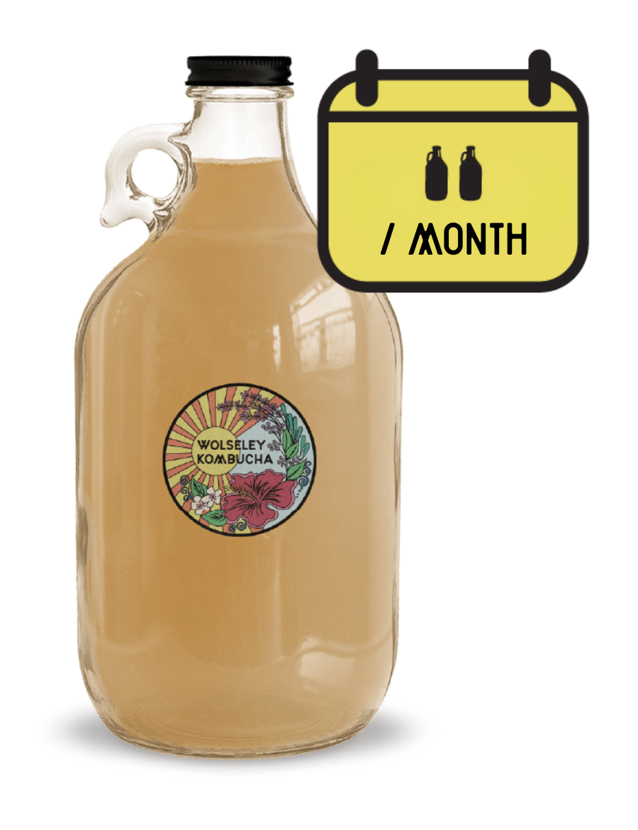 Delivery WK Booch Crew Subscription - 2 X 1.89L growlers every month
