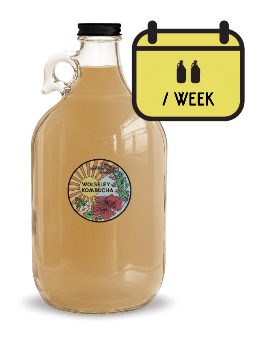 Delivery WK Booch Crew Subscription - 2 X 1.89L growlers every week