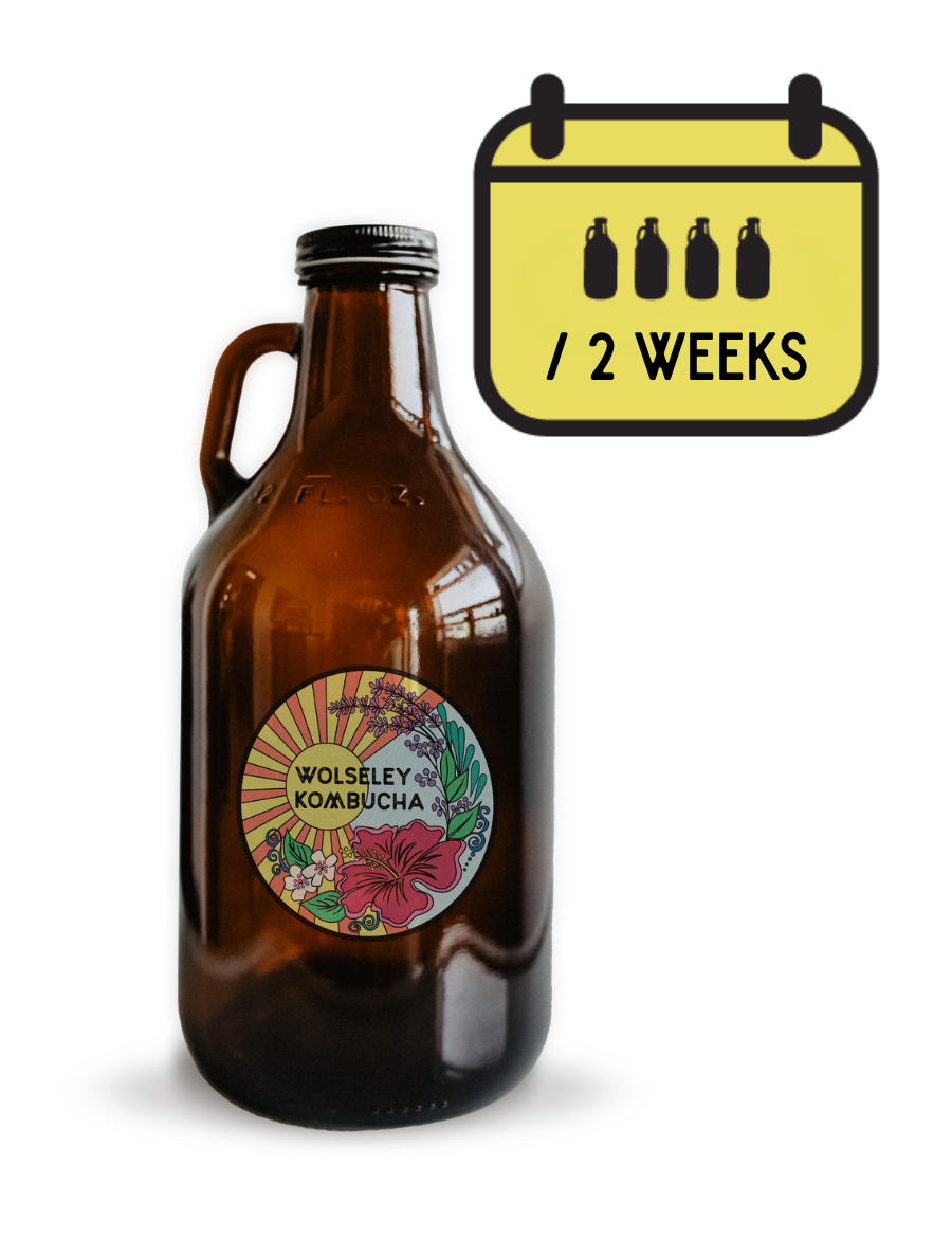 Delivery WK Booch Crew Subscription - 4 X 946mL bottles every 2 weeks