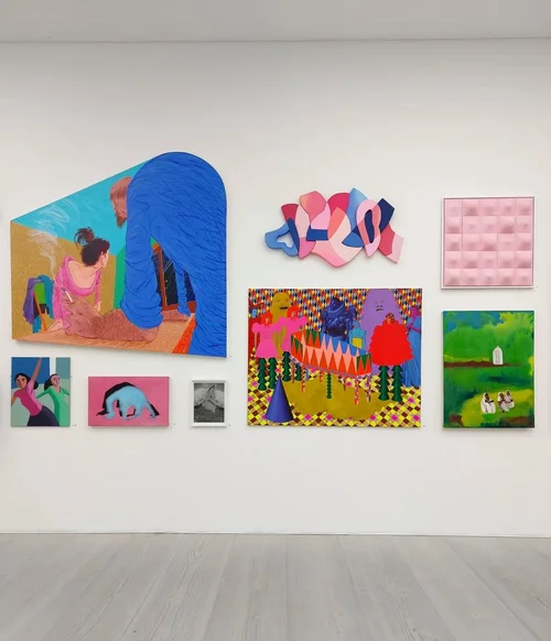 Thank you to those who have visited the show!
Four days left to visit the ArtEvol 2025 exhibition Voices from the Undefined and see my painting 'Indentured Indian labourers waiting at the depot, Suriname' IRL! @saatchi_gallery 
 
The exhibition is cu