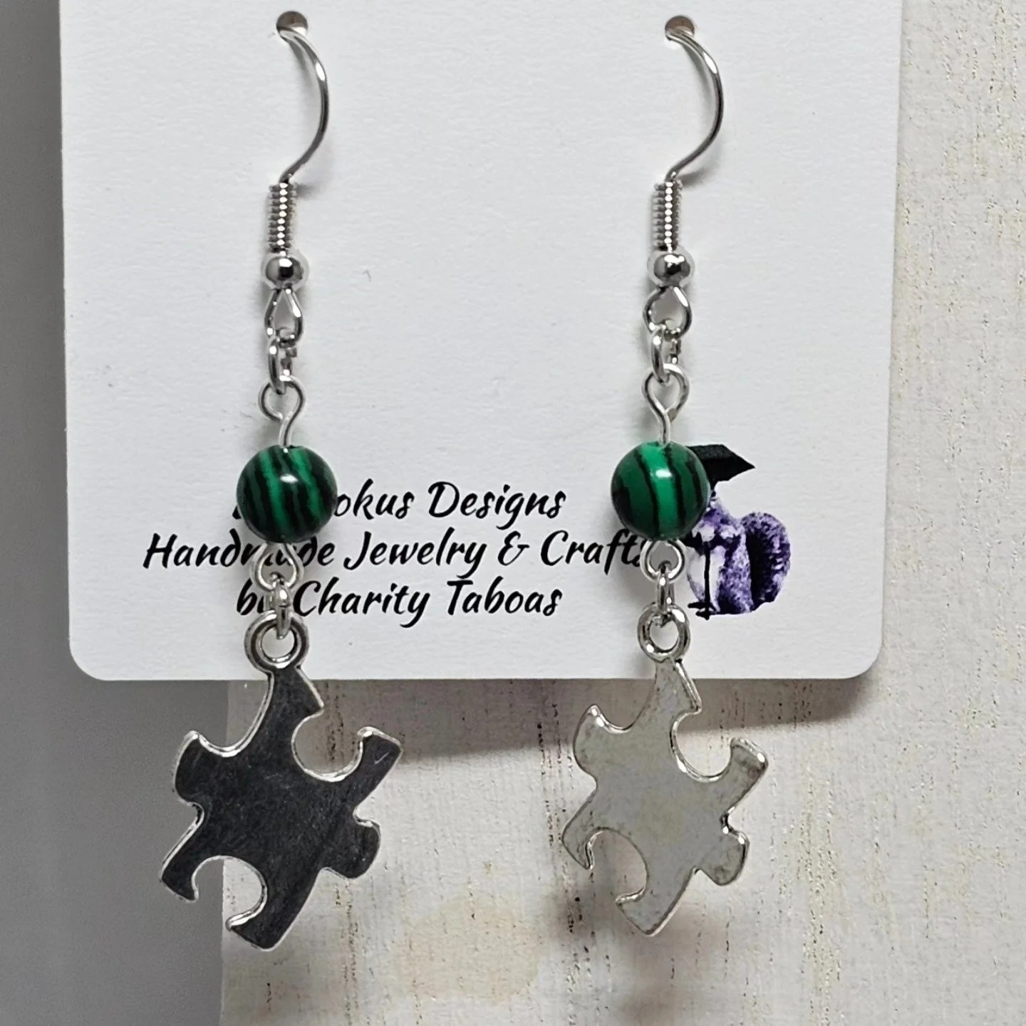 earrings - malachite puzzle piece.jpg