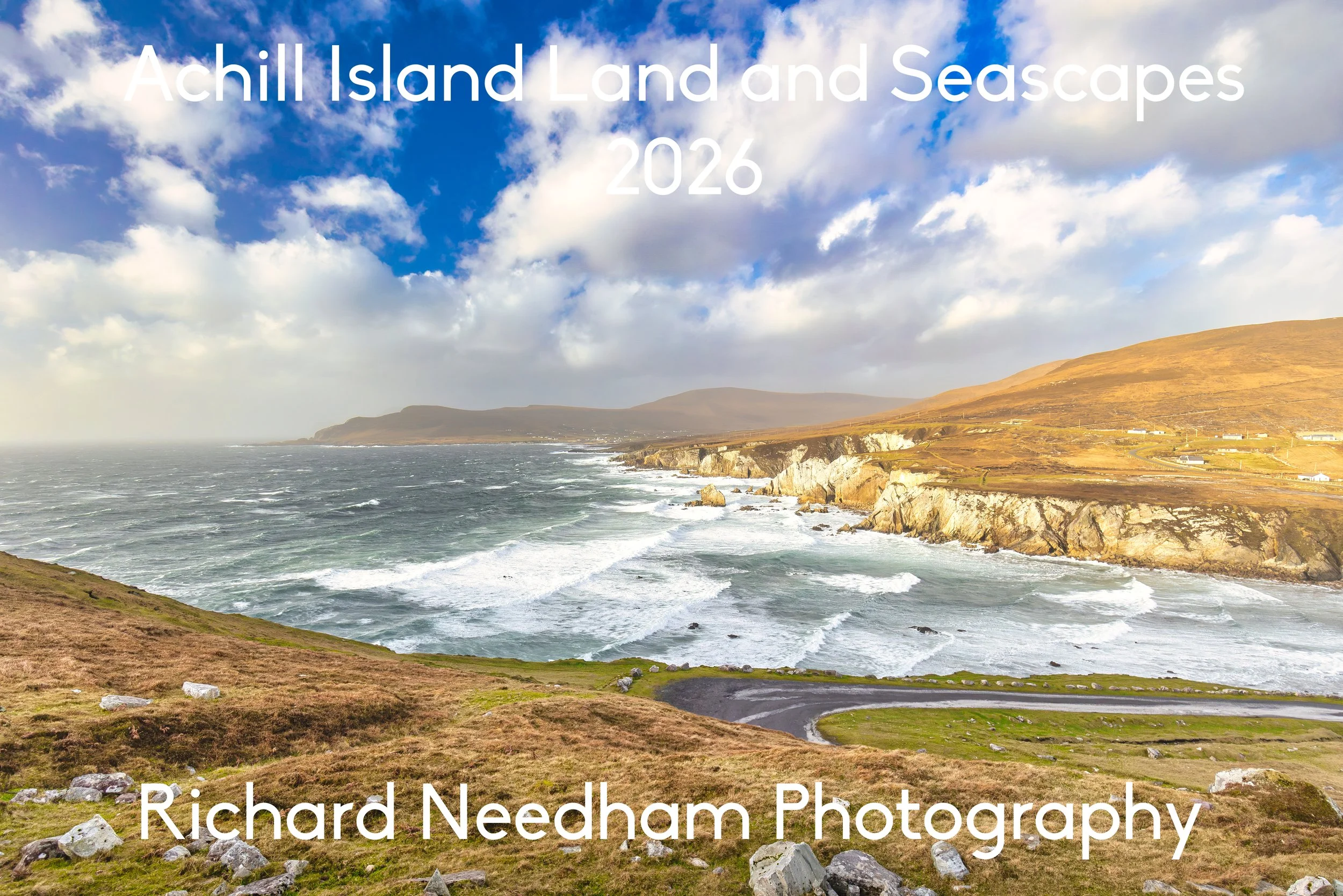Achill Island land and seascapes calendar 2026 by Richard Needham