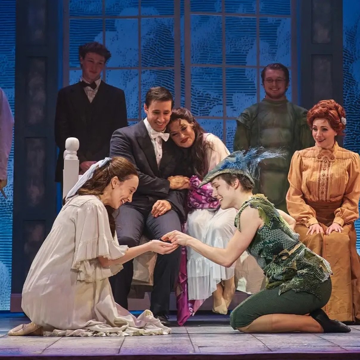 We closed Finding Neverland yesterday! I got to step back into my dance captain shoes, dance in a bear suit, and throw tons of glitter all over the stage. Had the privilege of getting to know the most amazing people on this one. Going to miss every m