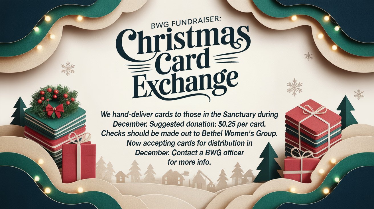 BWG Fundraiser: Christmas Card Exchange
