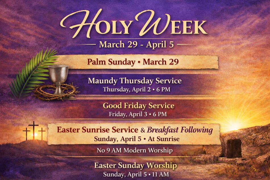 Holy Week at Bethel Church