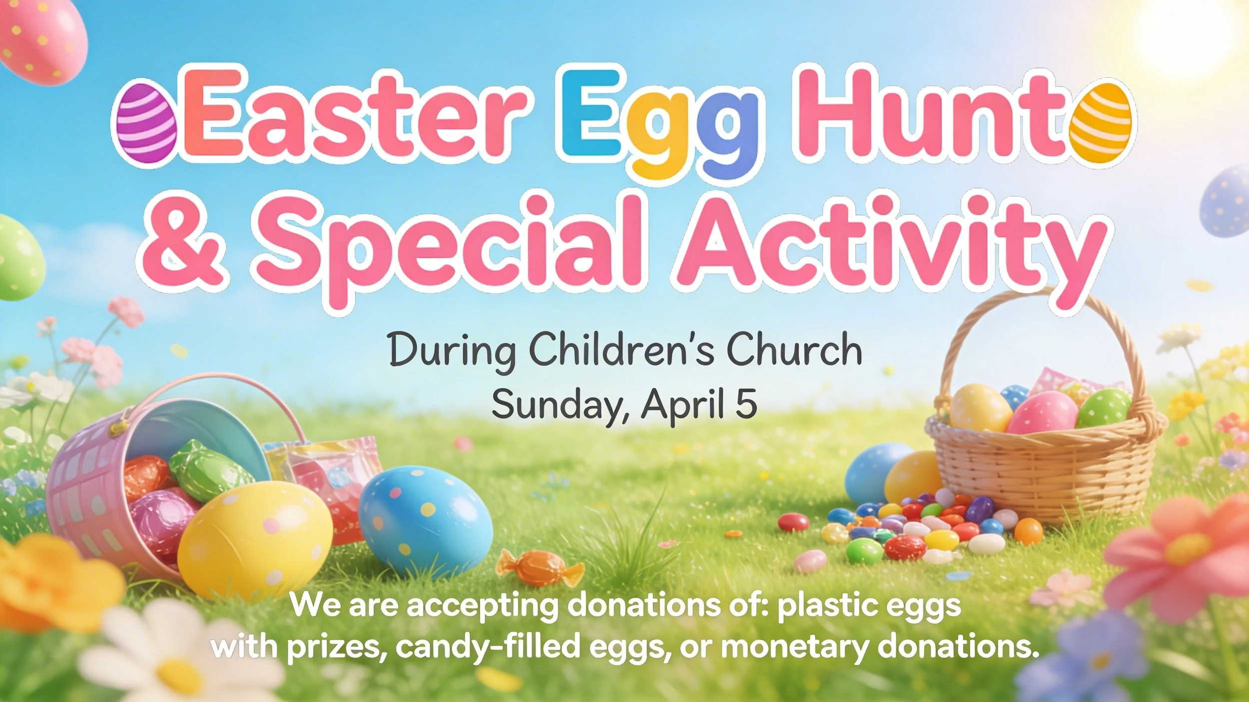 Easter Egg Hunt &amp; Special Activity