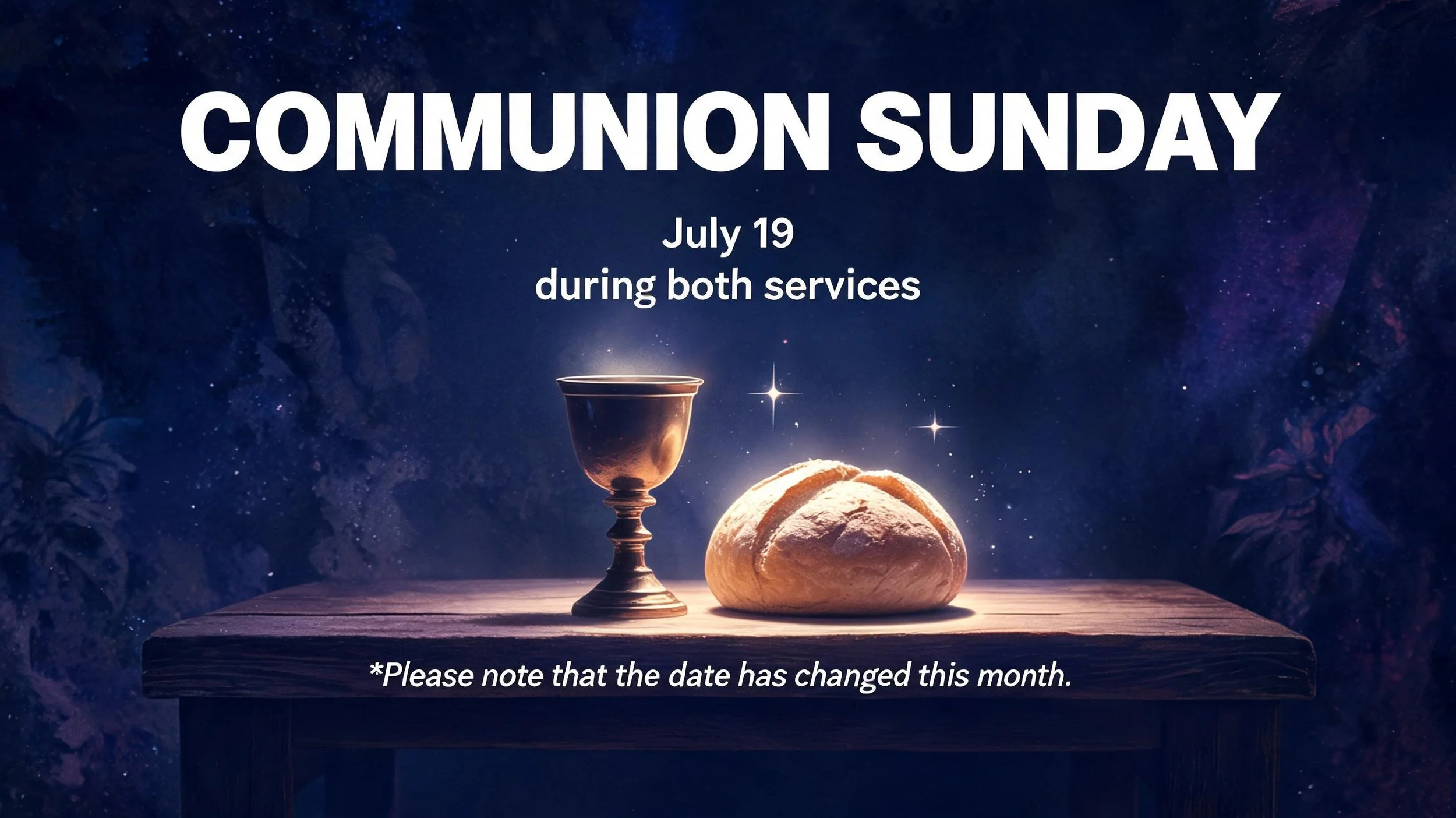 Communion Sunday