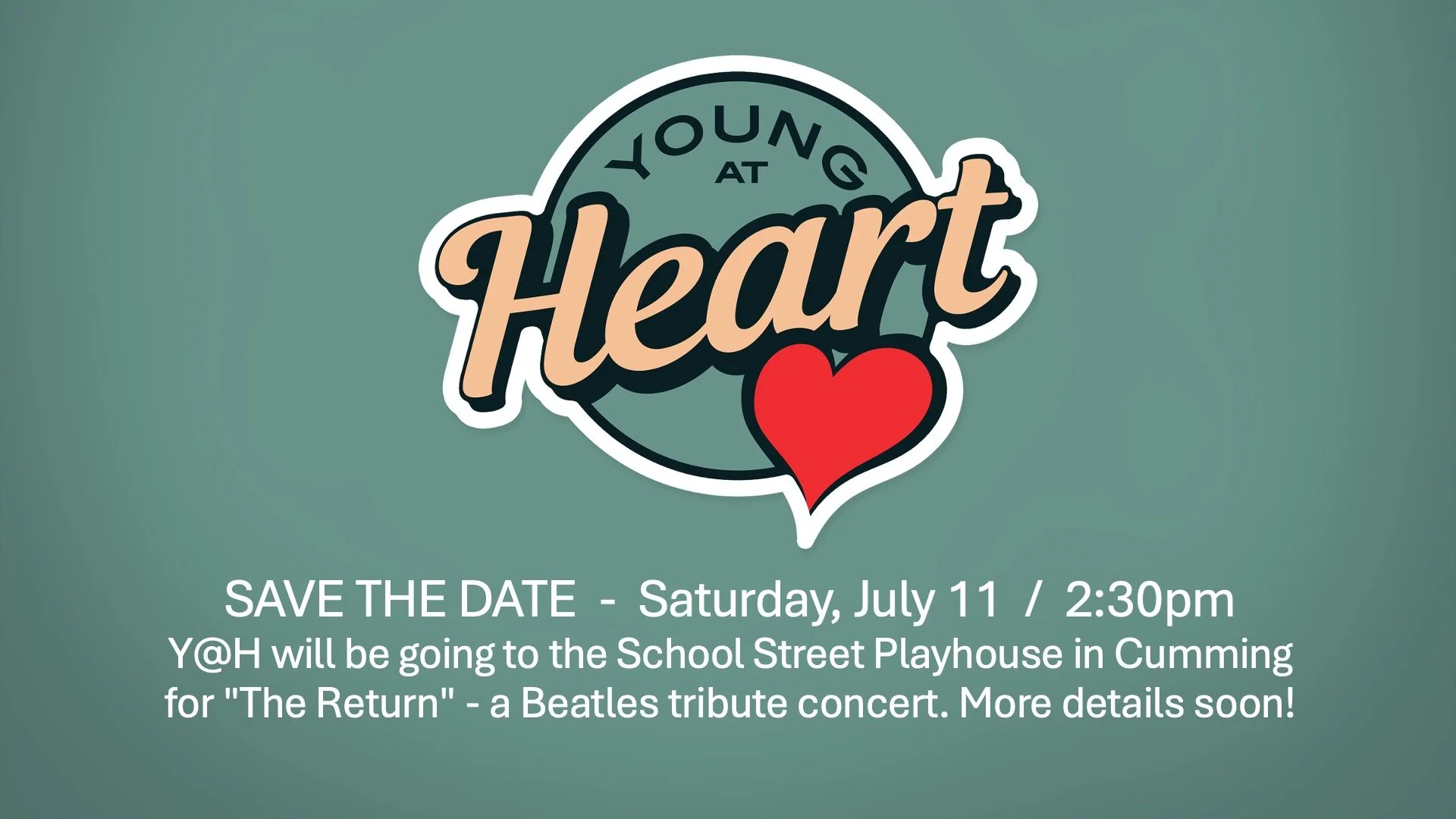 Young at Heart July Outing