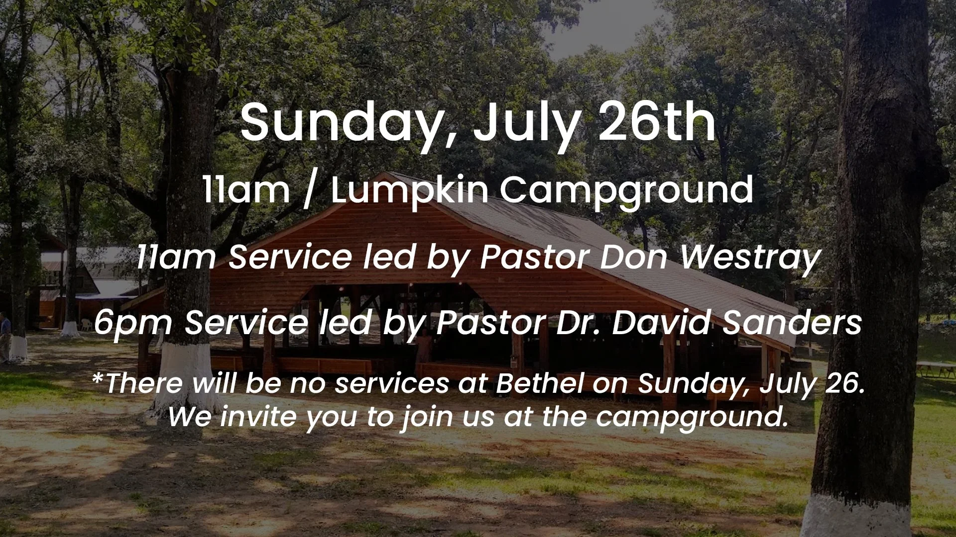 Campground Sunday
