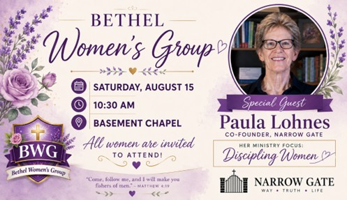 BWG Special Guest Paula Lohnes