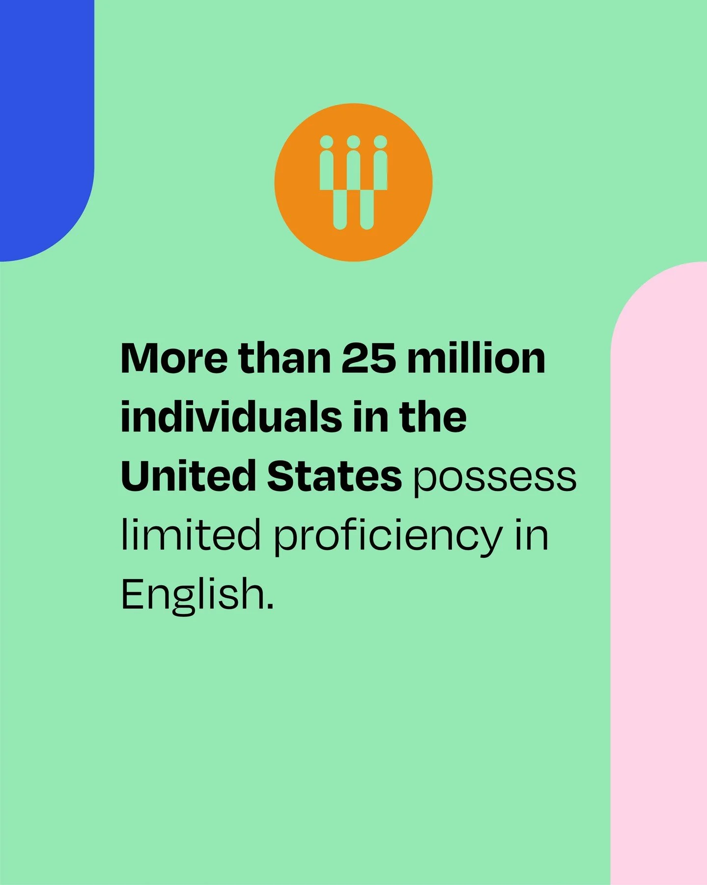 Approximately 8% of the United States population demonstrates limited English proficiency. Implementing targeted English language education programs may improve social integration and promote stronger community cohesion.

Source: Centers for Medicare