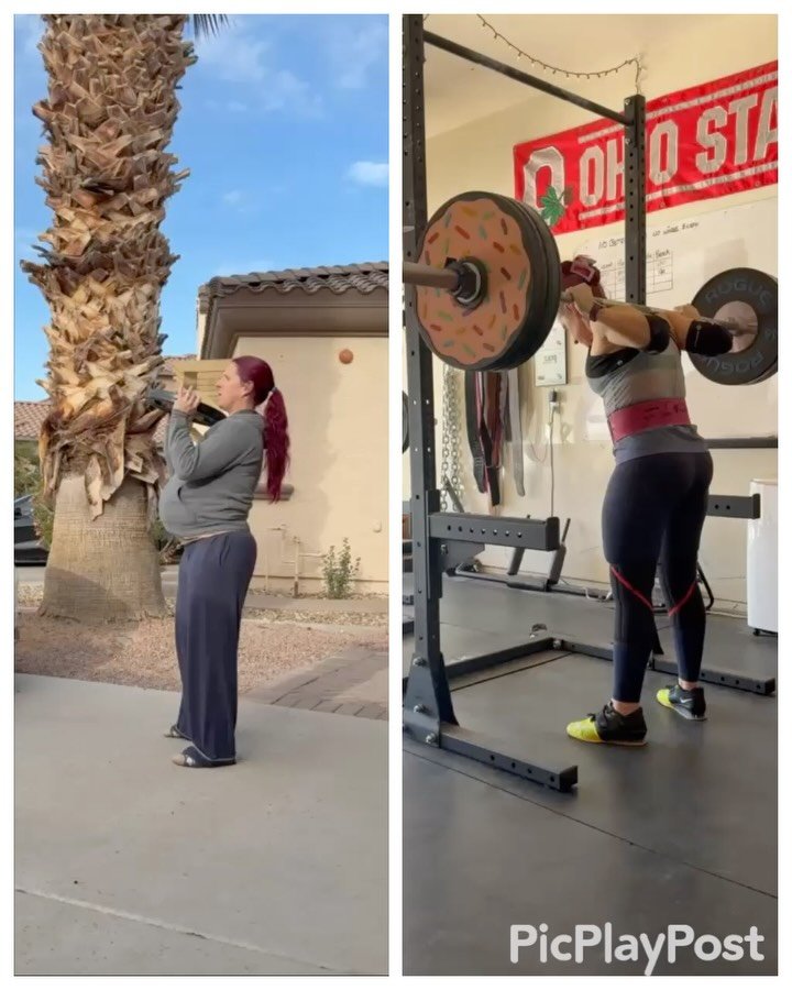 9 months in ➡️ 9 months out
Training has been going well! Some days my energy is high, some days not so much, which is to be expected. #momlife Still pulling from blocks because it still feels like my pelvis could pop off, but it continues to feel st