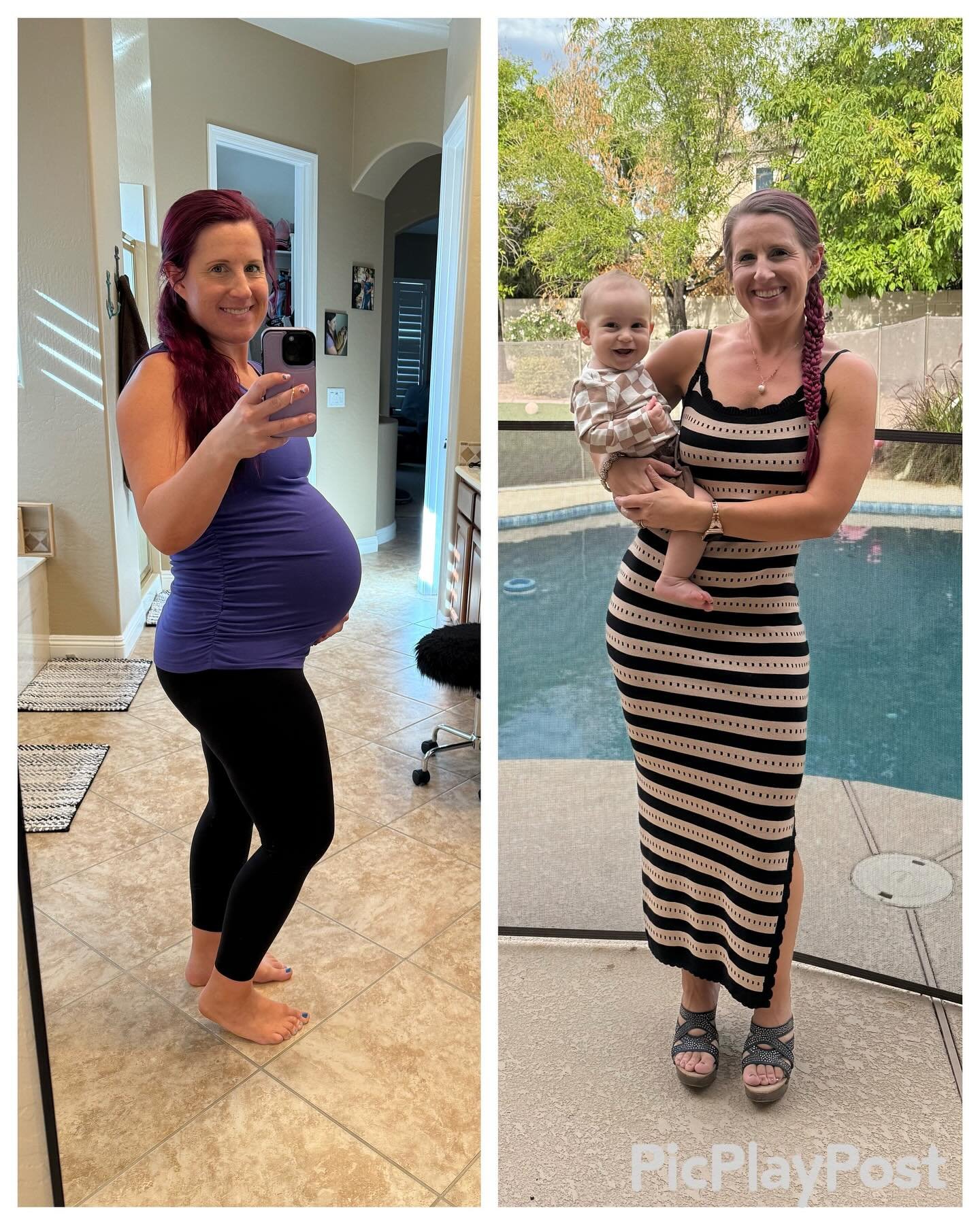 9 months in ➡️ 9 months out! 🤯
Jerett and I finally had our first day date since he&rsquo;s been home from deployment&mdash;yummy Sushi! With exclusively breastfeeding, Levi&rsquo;s at that tricky stage where I still can&rsquo;t be gone too long, bu