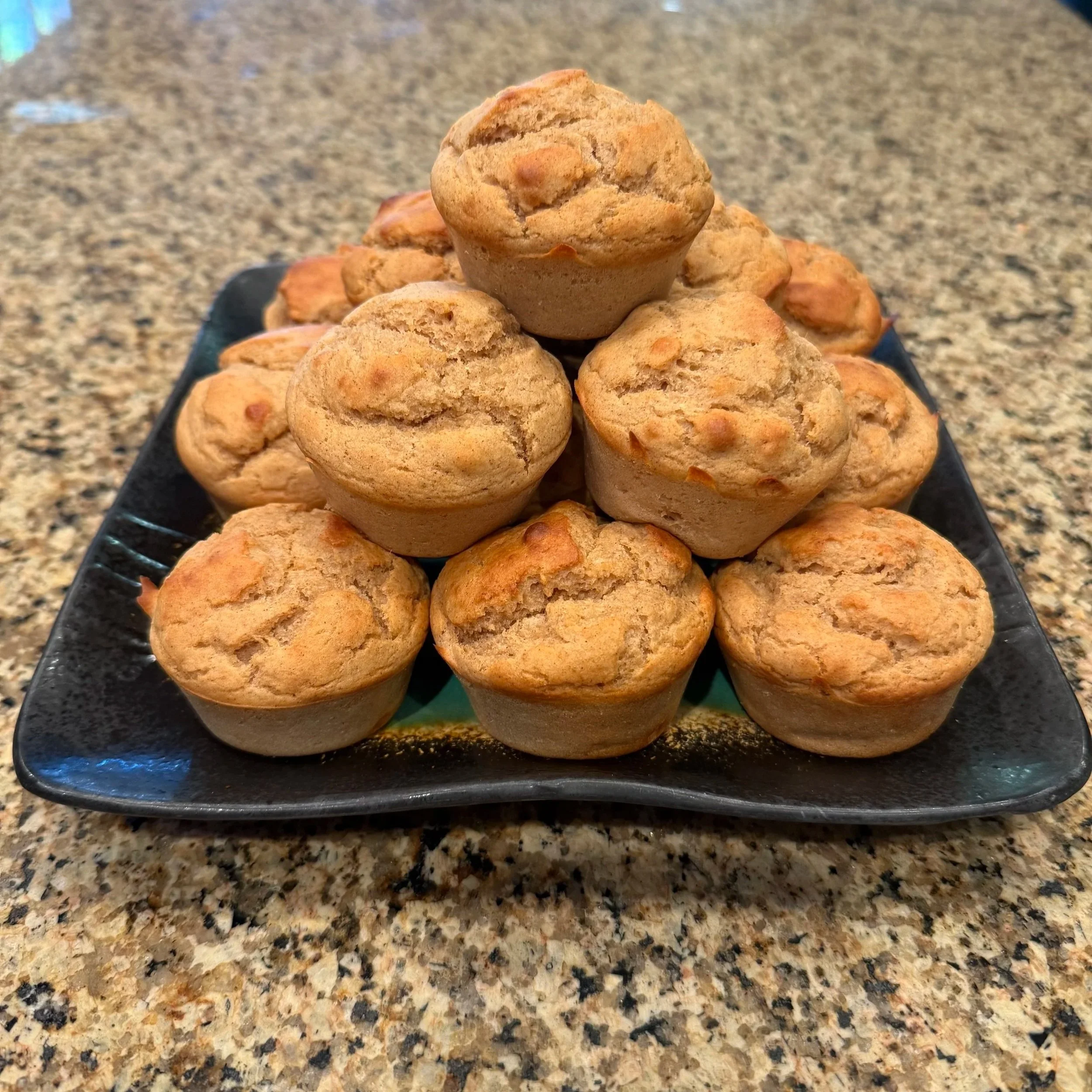 Protein Apple Cinnamon Breakfast Muffins