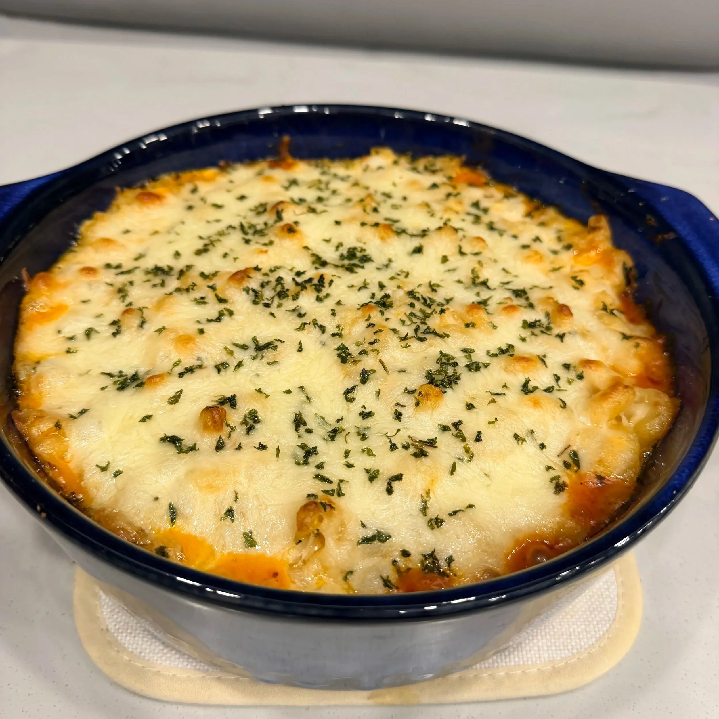Cheesy Beef and Macaroni Casserole