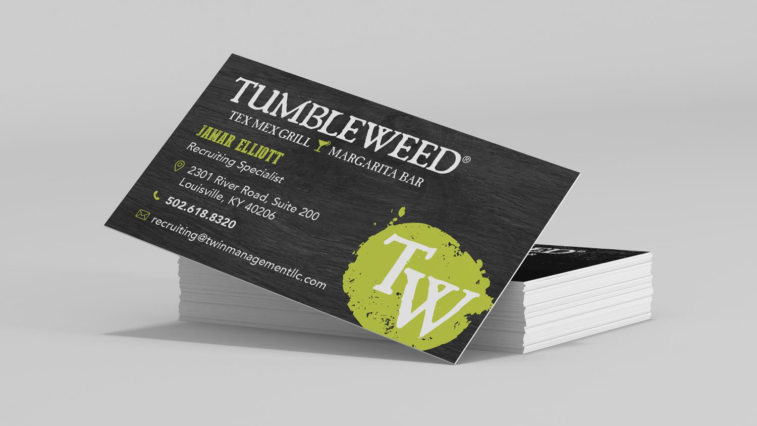 Corporate Business Card Layout
