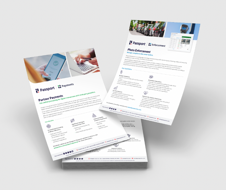 Passport Marketing Collateral