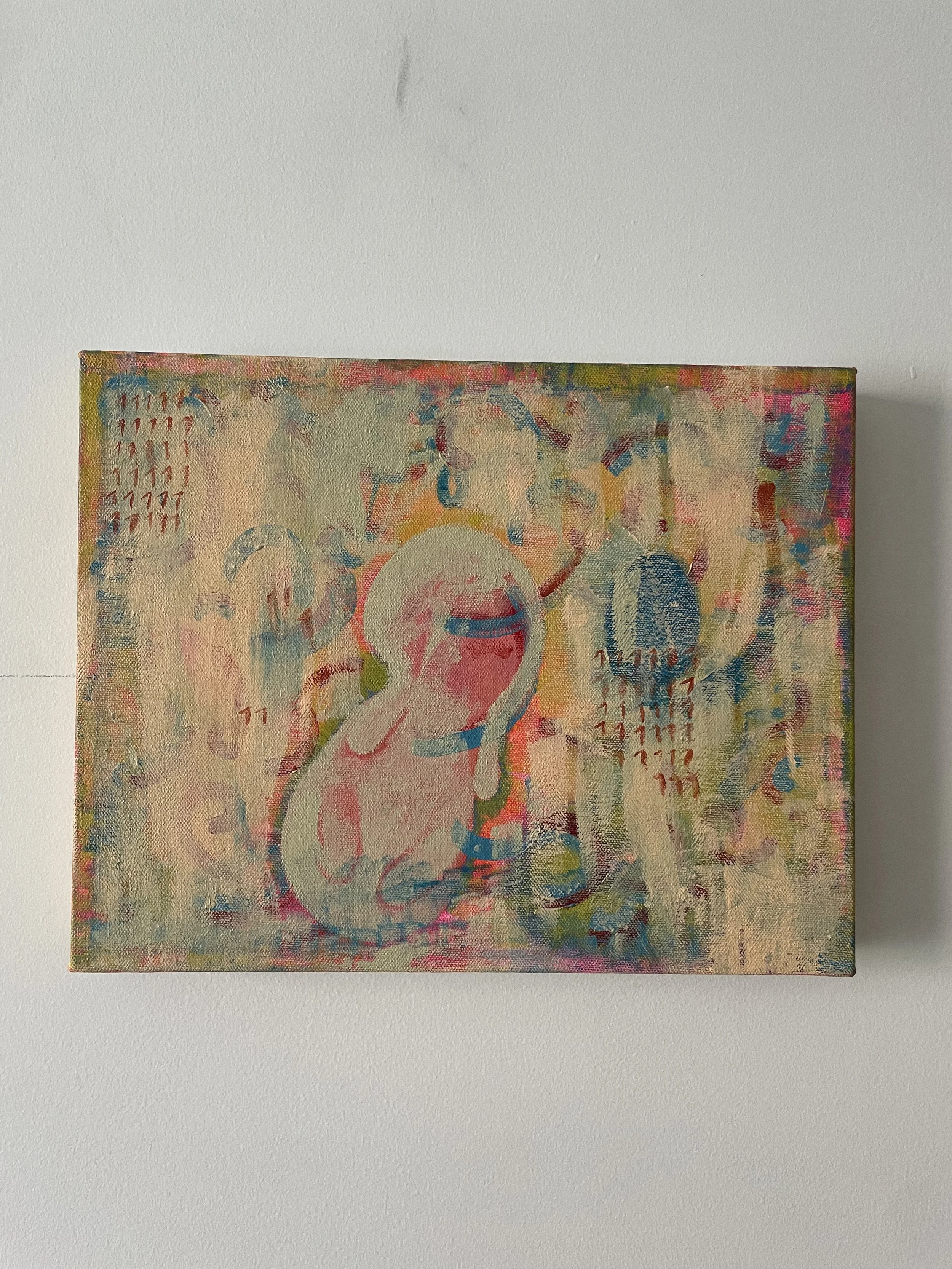 Acts of Self Preservation 2024 11x14in acrylic