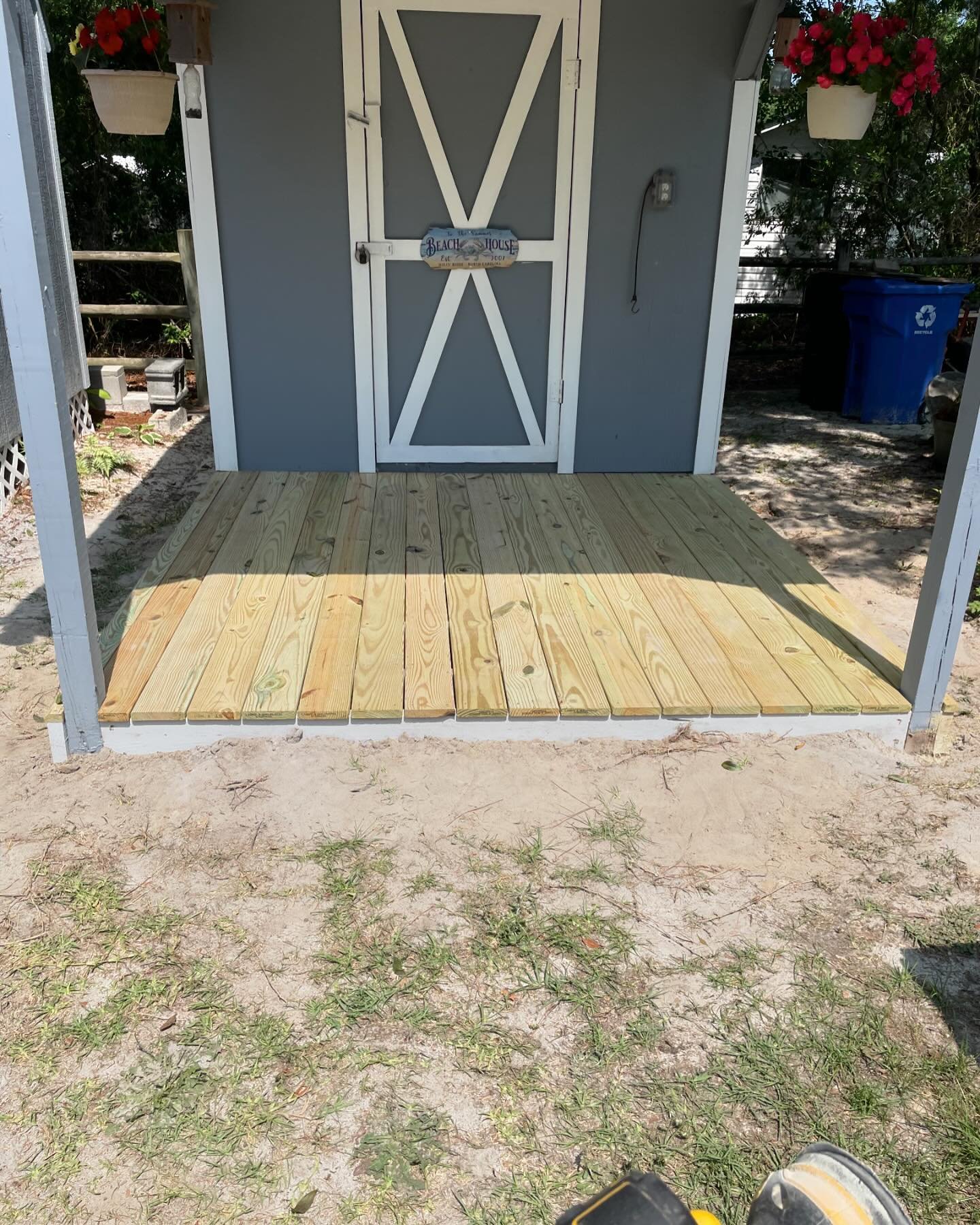 #deck update pictures #surfcityfence #surfcitync #topsailislandnc