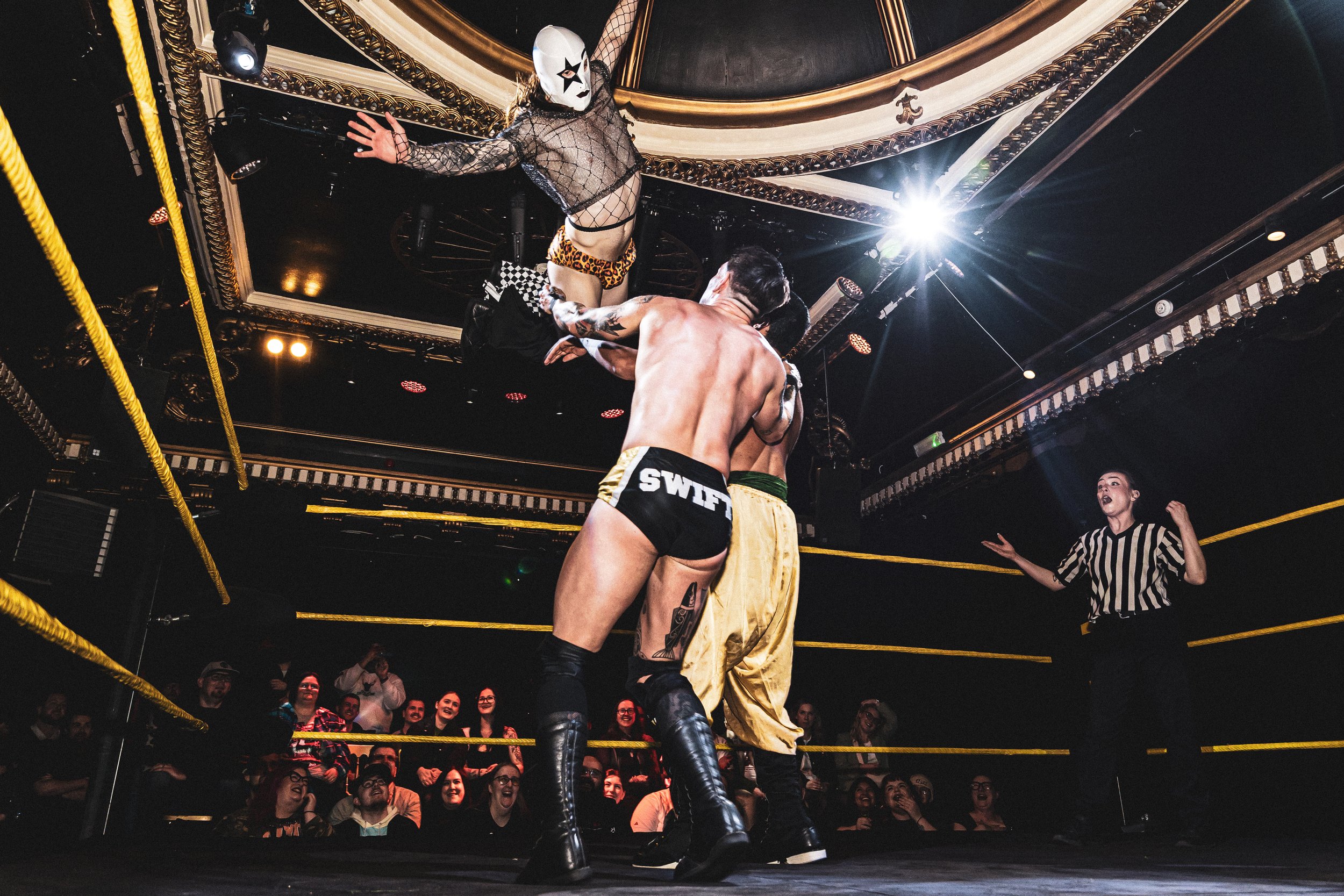 Vanity vs Modern Culture - No Barriers Wrestling - Voodoo Rooms, Edinburgh 