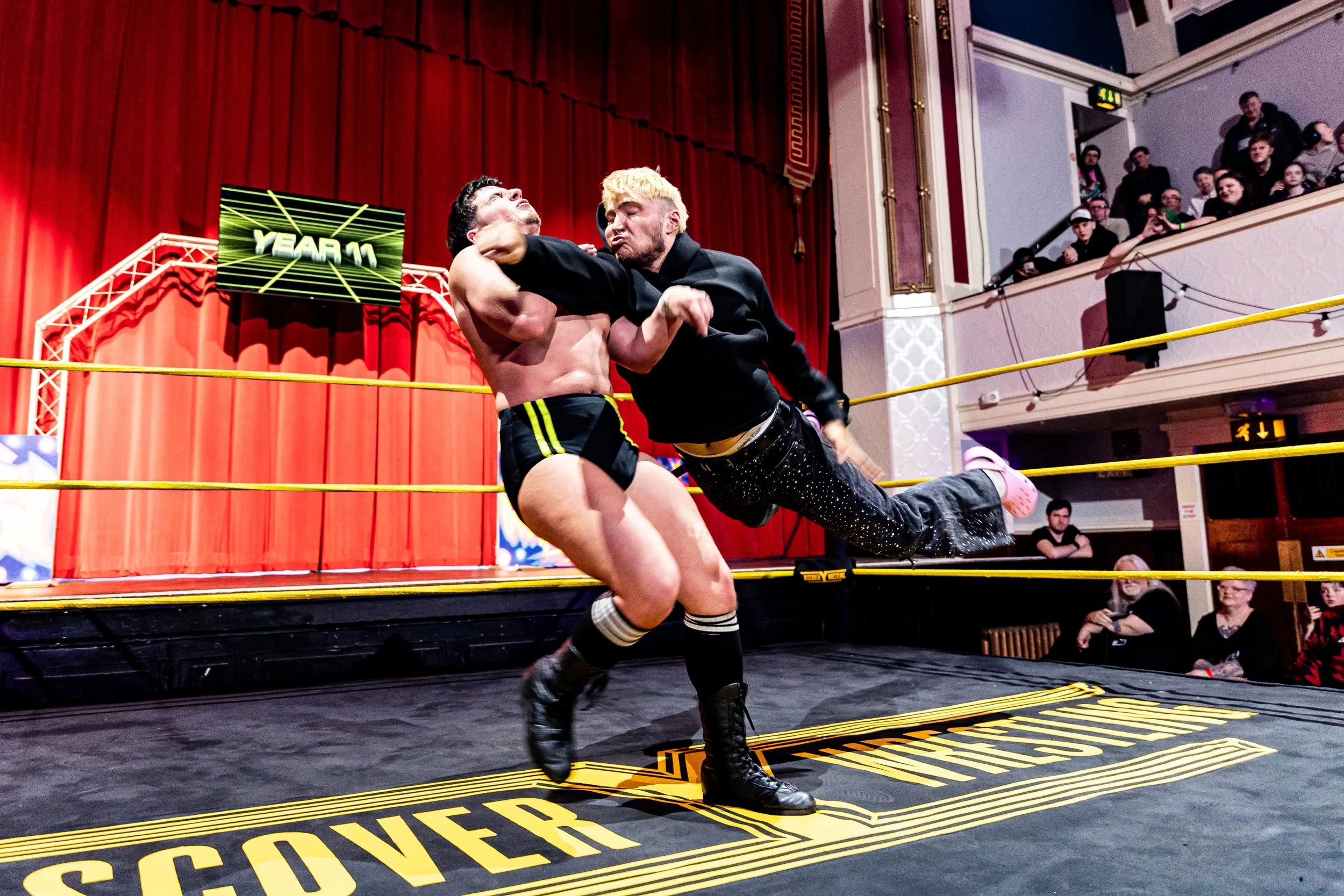 Ronan King vs Ian Skinner - Discovery Wrestling - Portobello Town Hall, Edinburgh 