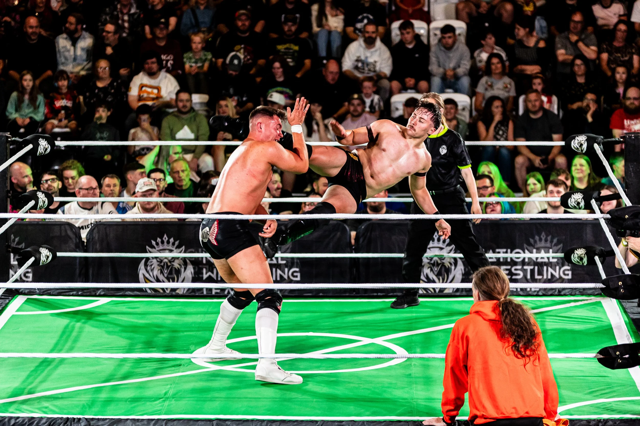 George Hunter vs Riley Nova - National Wrestling League (NWL) - Vertu Motor Arena, Newcastle 