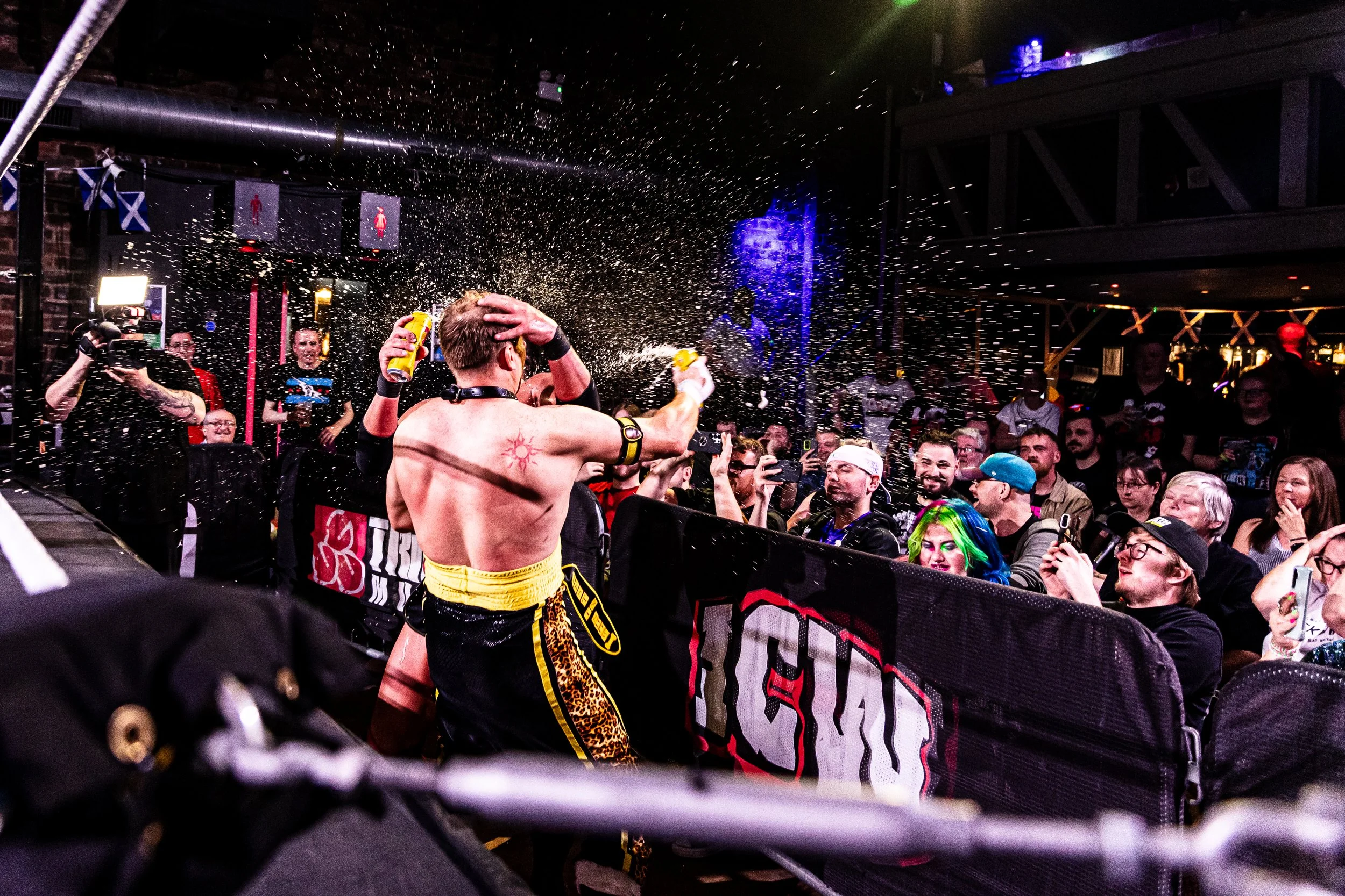 Gene Munny vs Sha Samuels - Insane Championship Wrestling (ICW) - The Garage, Glasgow 