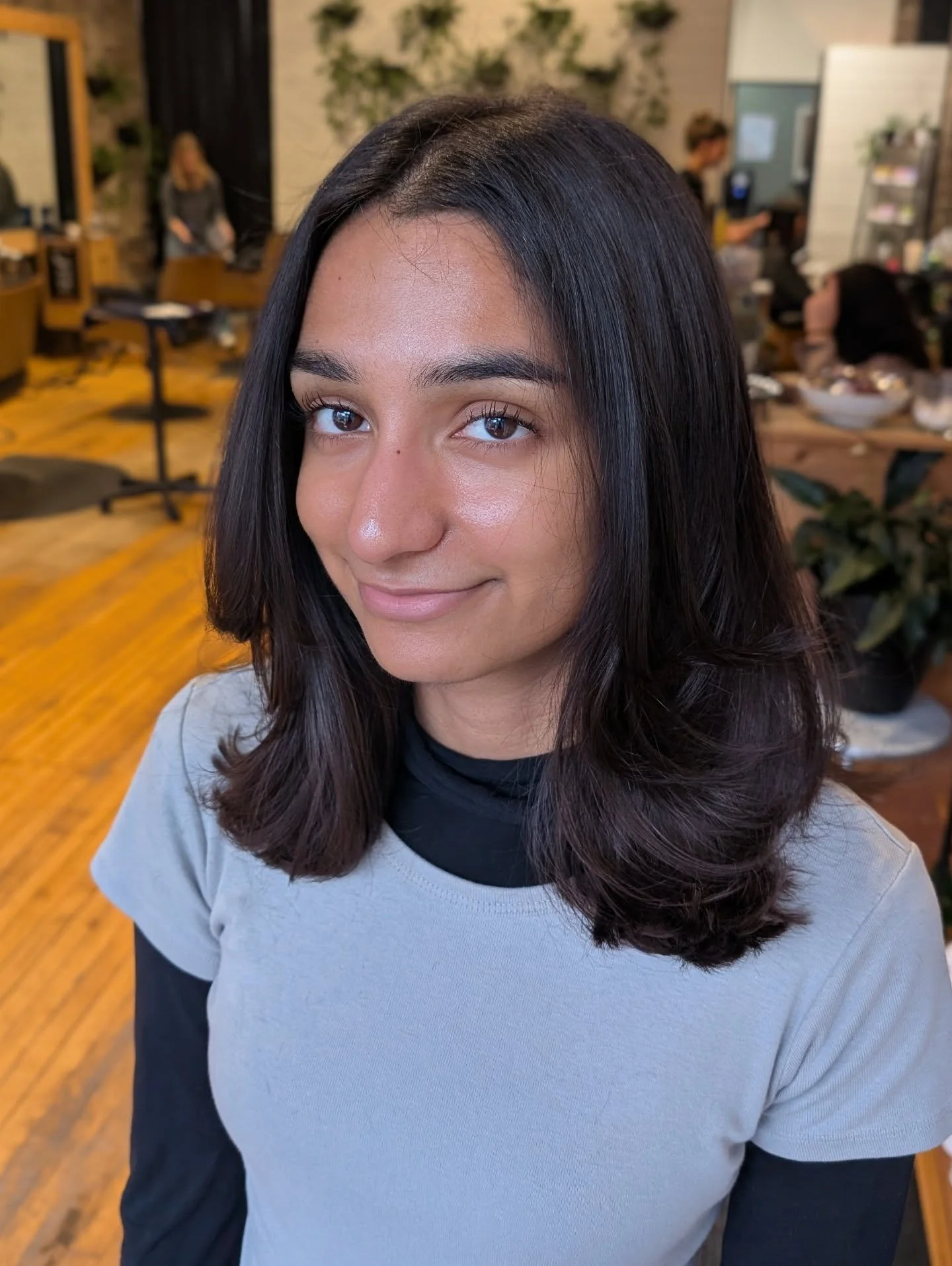 The season is the reason for a chop! 
Cut by Layna

&bull;

&bull;

#layeredhaircut #forestparkil #oakparkil