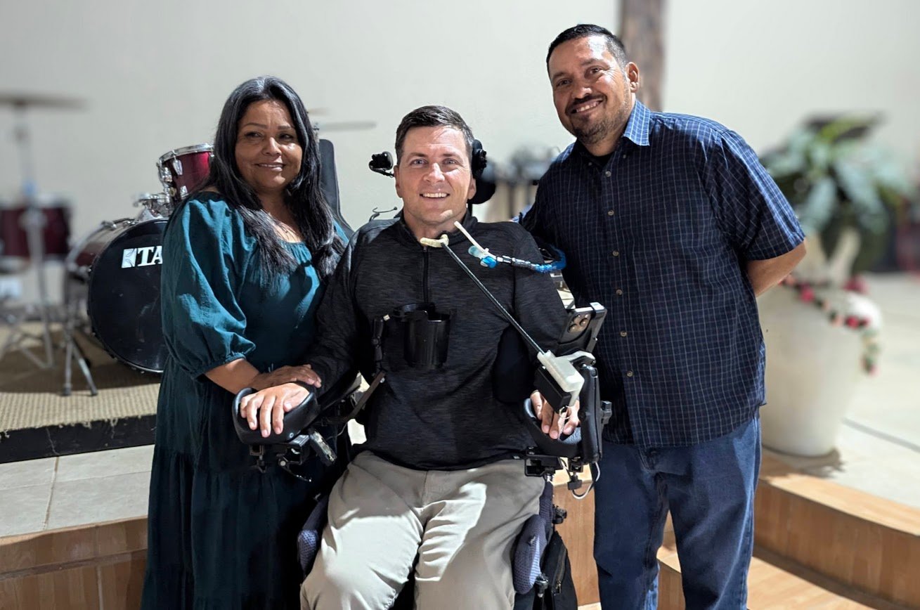 Wes Price shares his at La Esperanza Church in Baja, Mexico