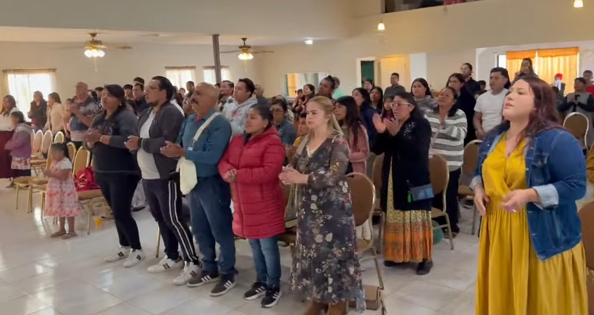 Wes Price shares at El Papalote Church in Baja 