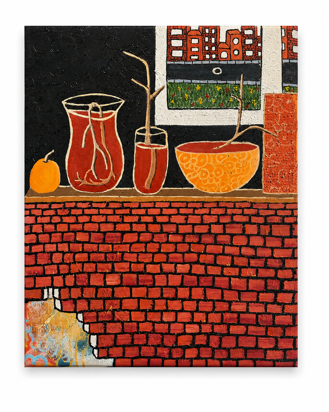 Edge of the Ledge, 18in x 24in, 2026