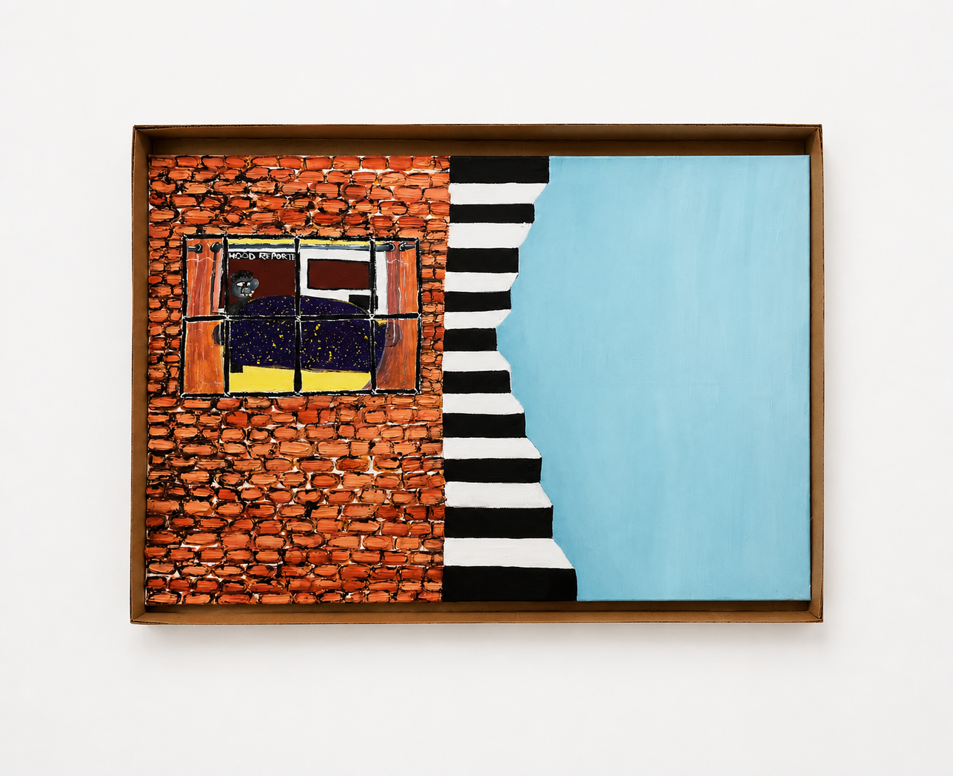 Hoodie News, 40in x 30in, 2023