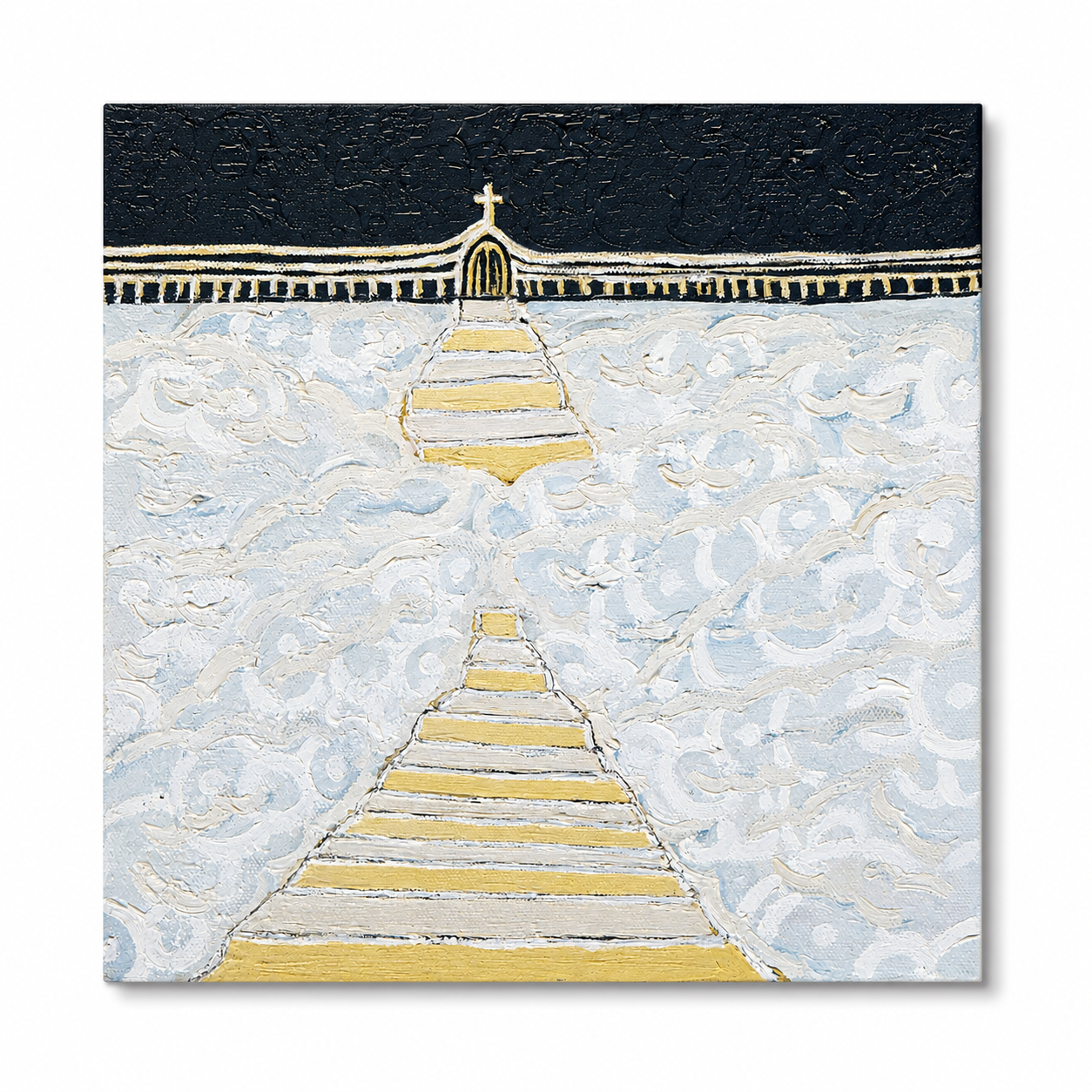 Caleb's Ladder, 10in x 10in, 2026