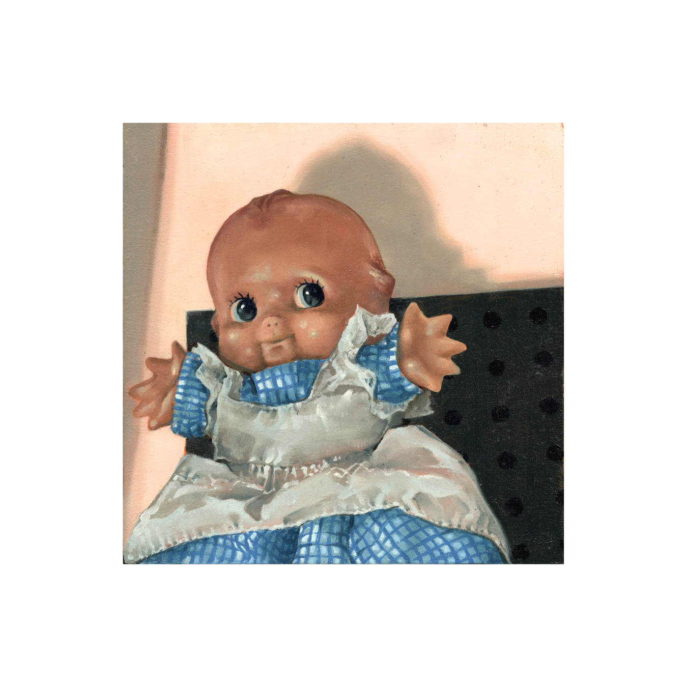 Baby, Oil on Wood Panel, 6" x 6", 2026