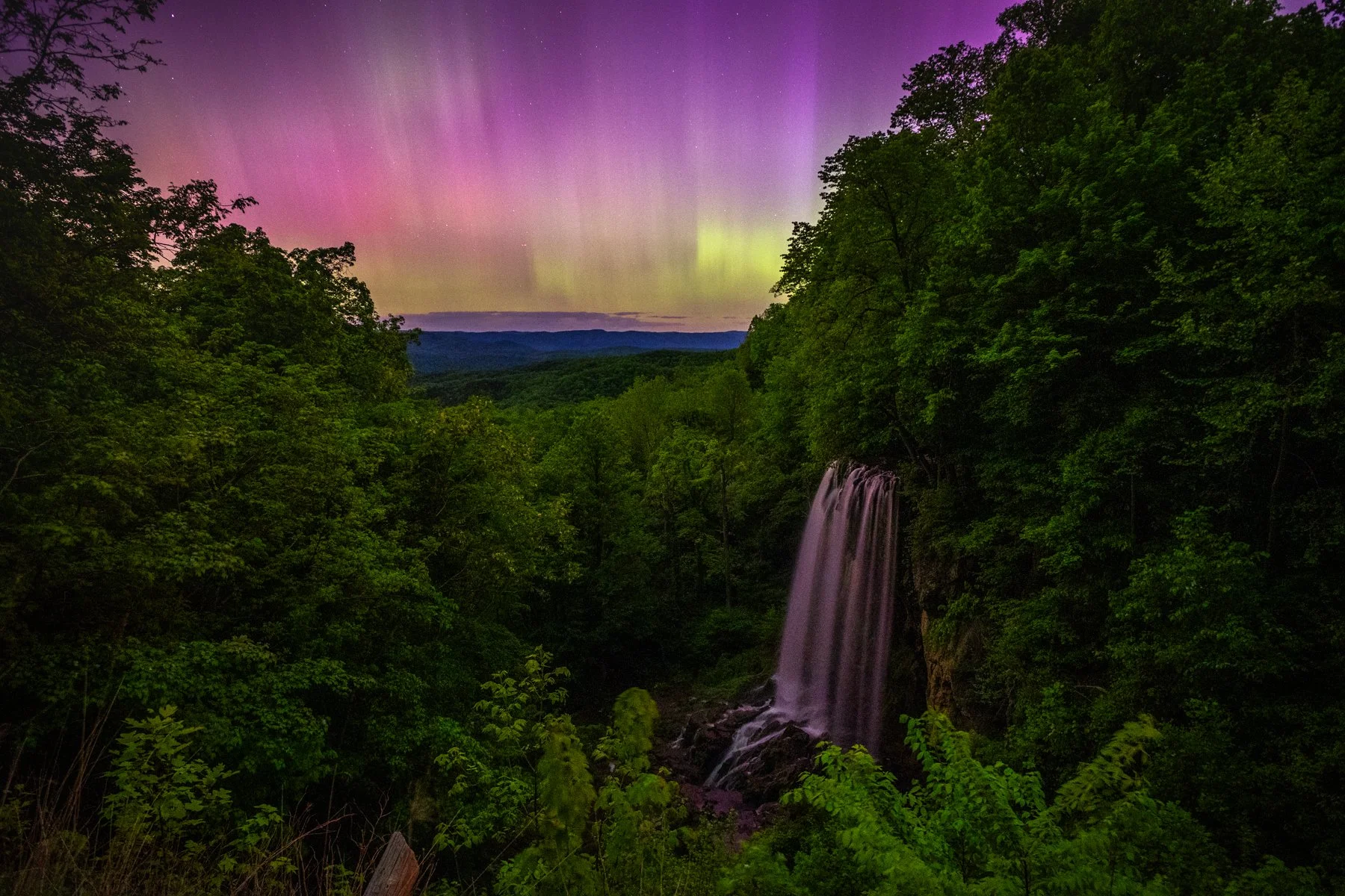 Aurora - Falling Spring Falls in Covington