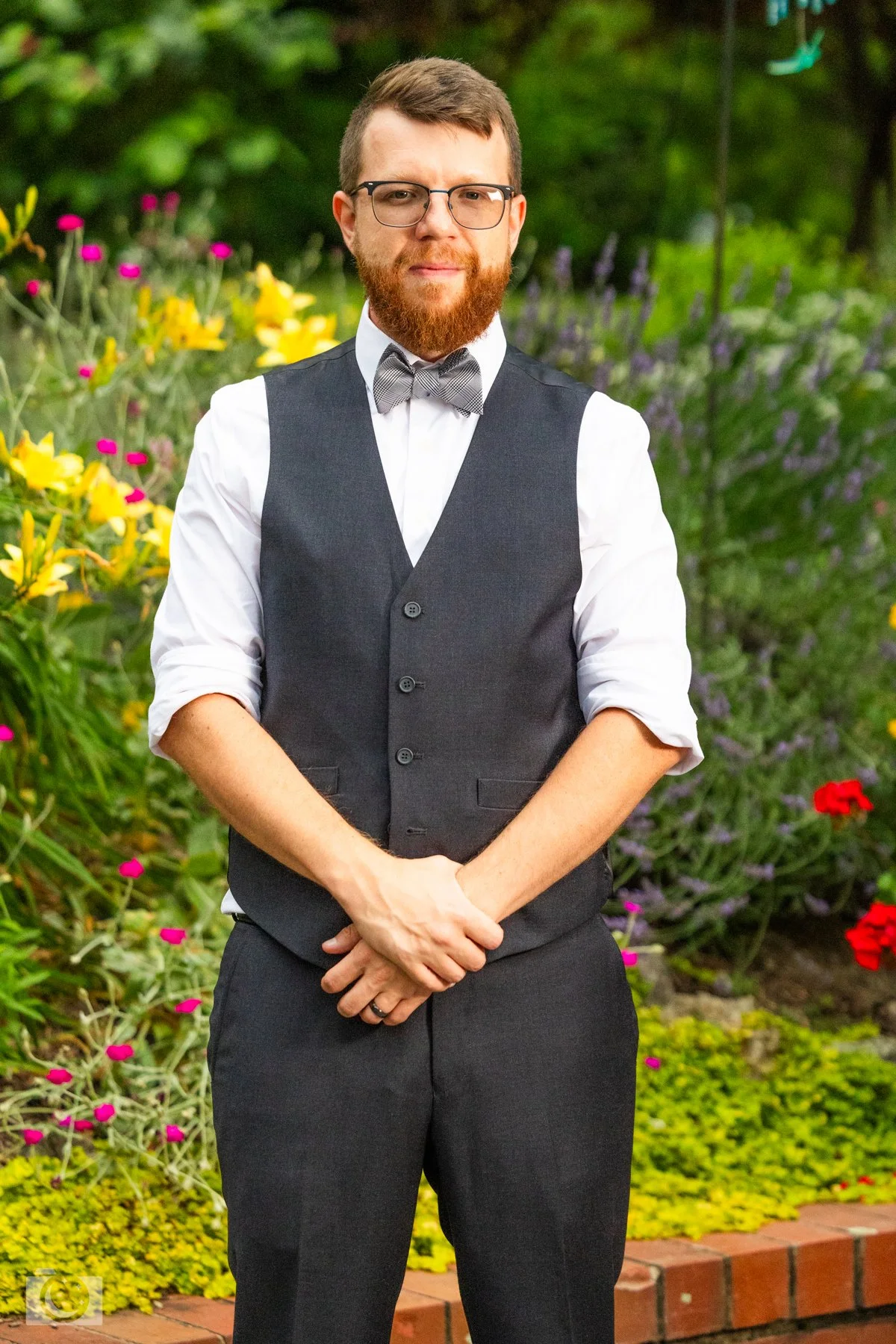 Groom portrait - Blacksburg, VA wedding