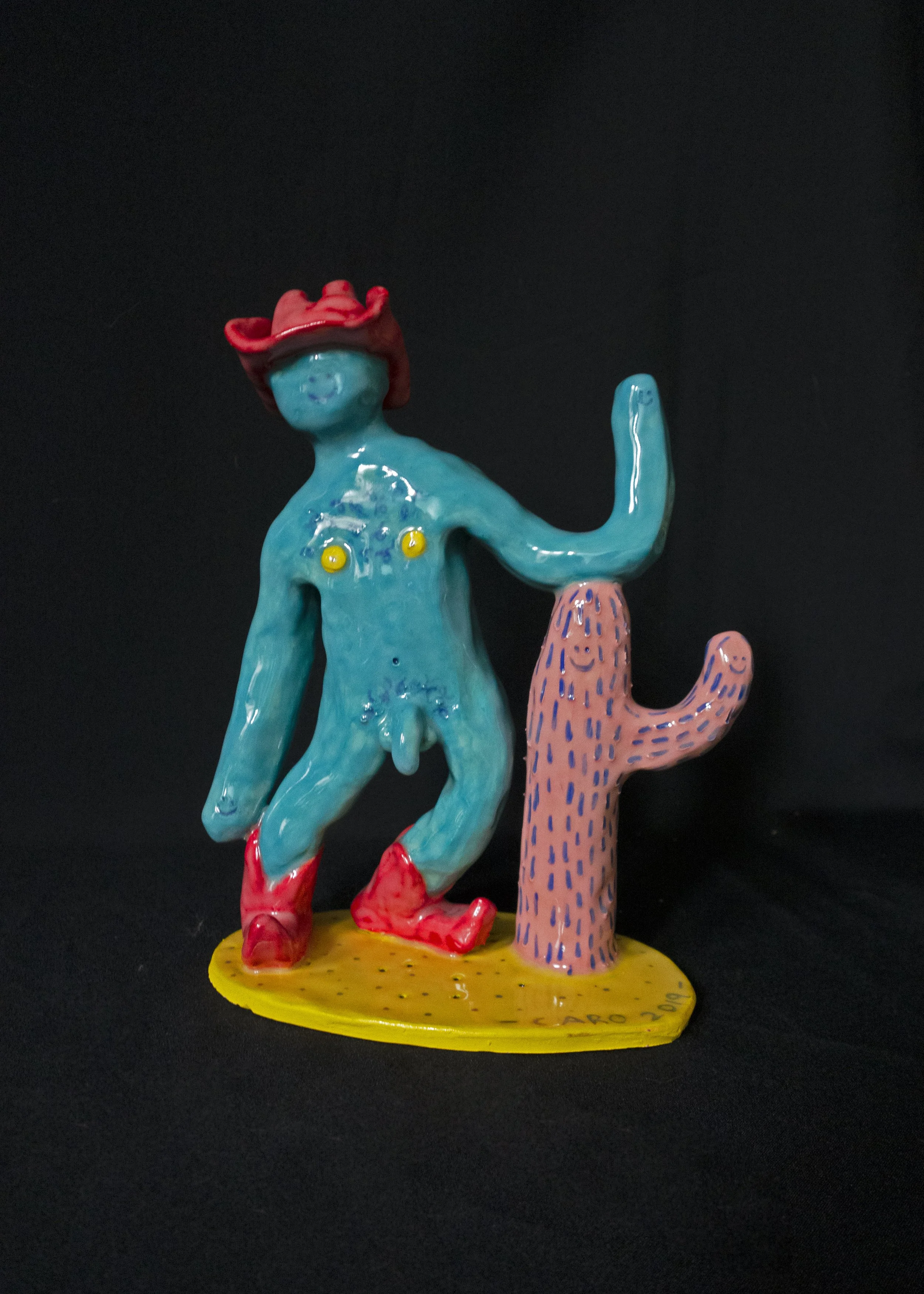Little Buddy (2020) 
Ceramic
10in x 5in x 4in
