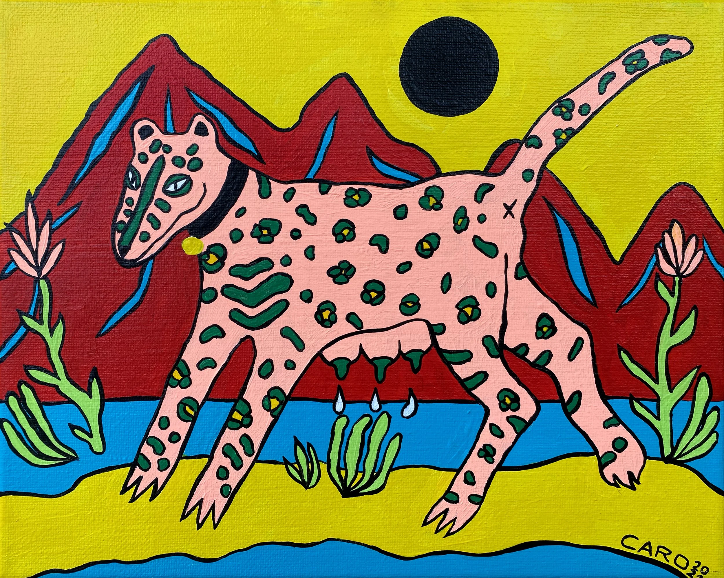 Mothers' Milk Feeds the Hungry Earth (2022)
Acrylic on Canvas
8in x 10in
