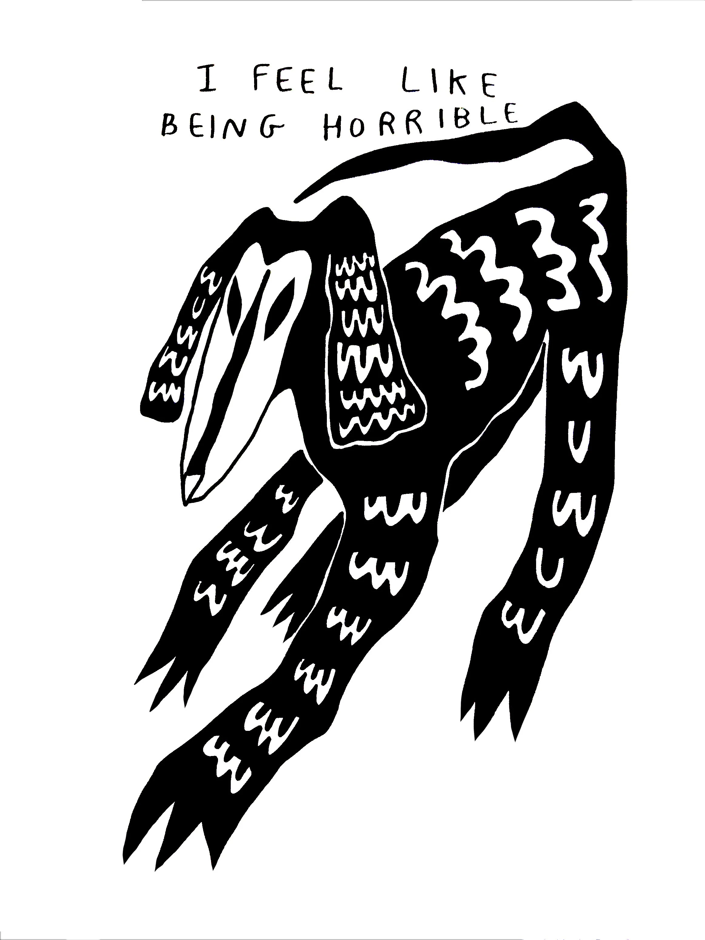 I Can Be a Gremlin (2019)
Digitized Drawing