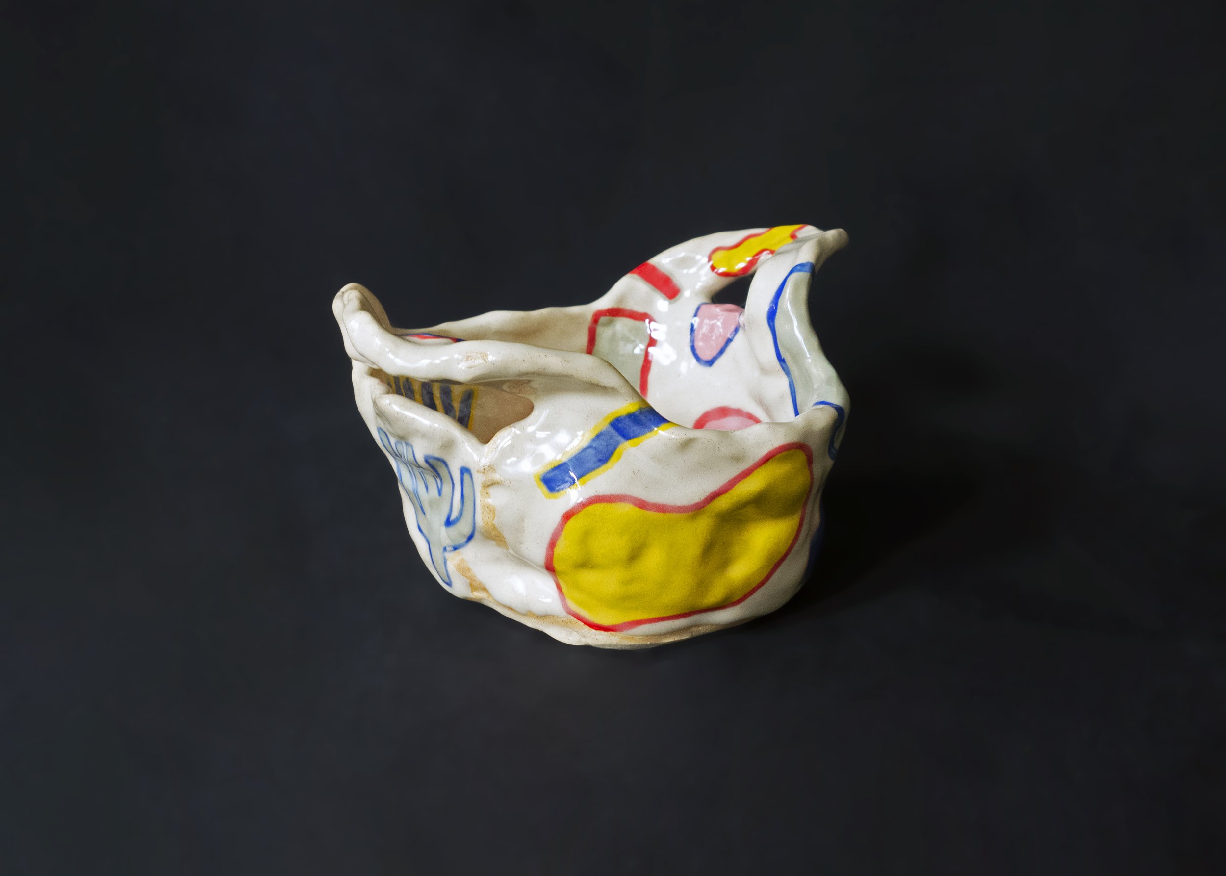 Lumpy Pot (2019)
Ceramic
10in x 10in x 8in