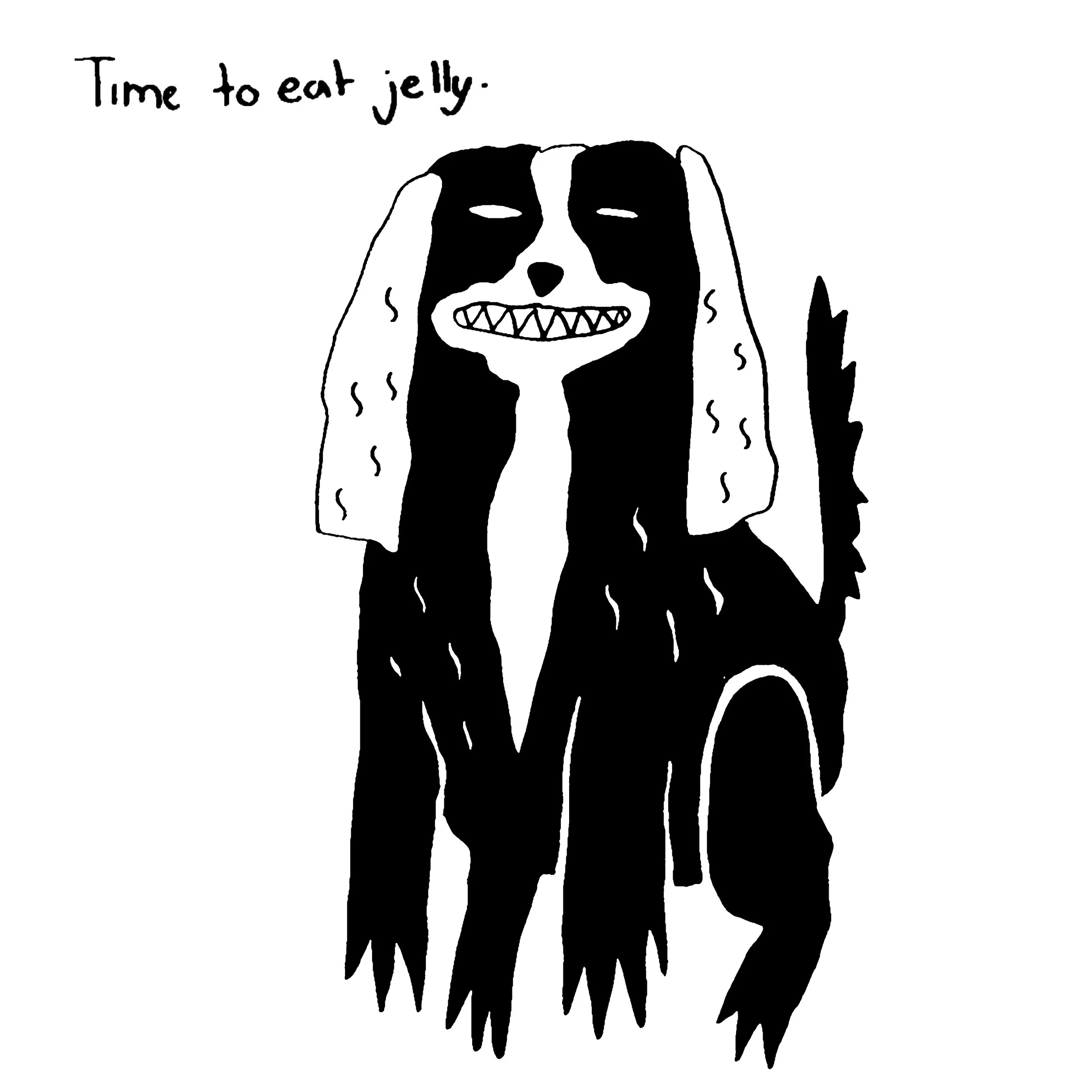Time to Eat Jelly. (2020)
Digitized Drawing
