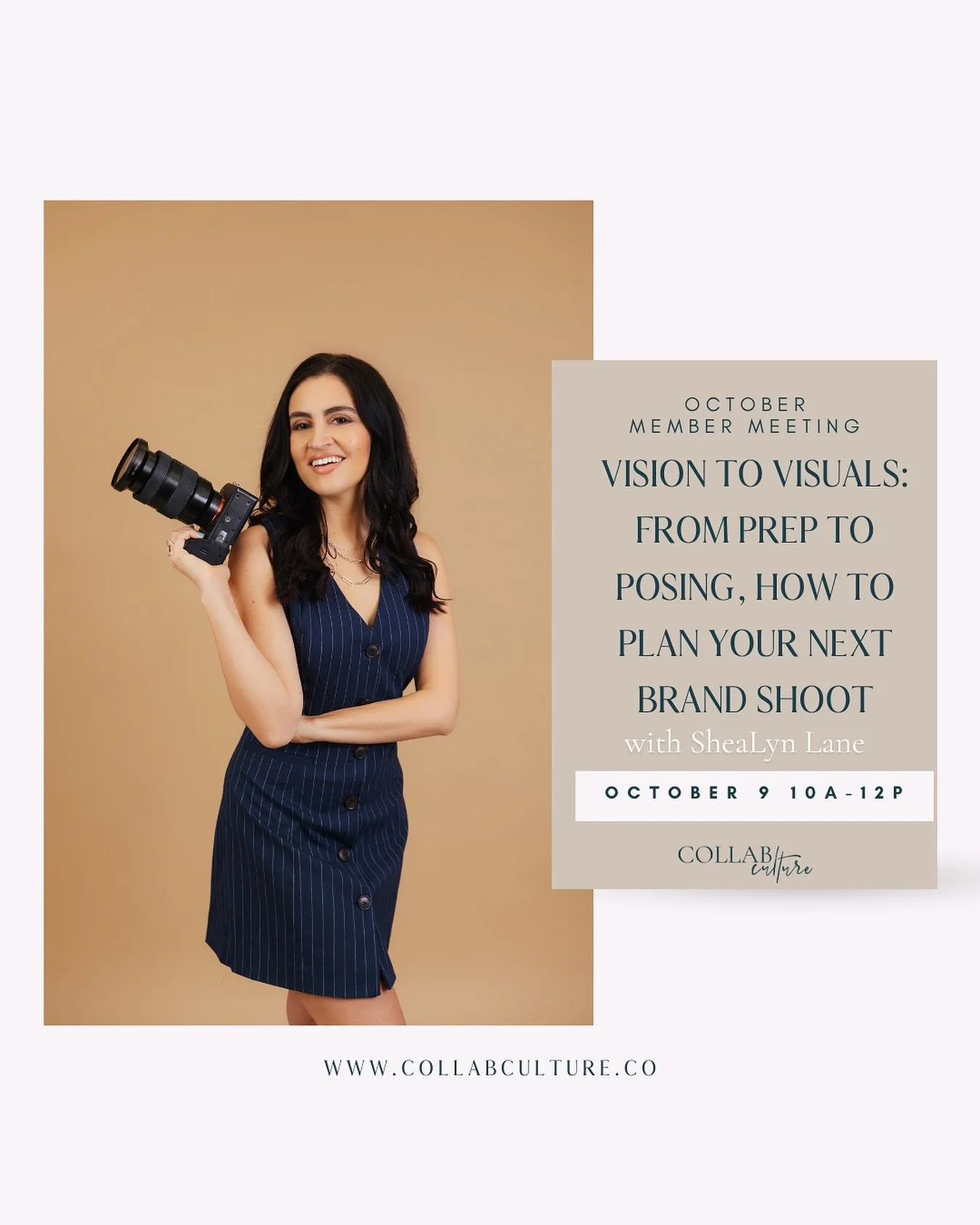 Vision to Visuals: From Prep to Posing, How to Plan Your Next Brand Shoot ✨

Feel awkward in front of the camera? Not sure what to wear for your brand photoshoot? You&rsquo;re not alone&mdash;but that&rsquo;s about to change.

Join SheaLyn Lane, foun